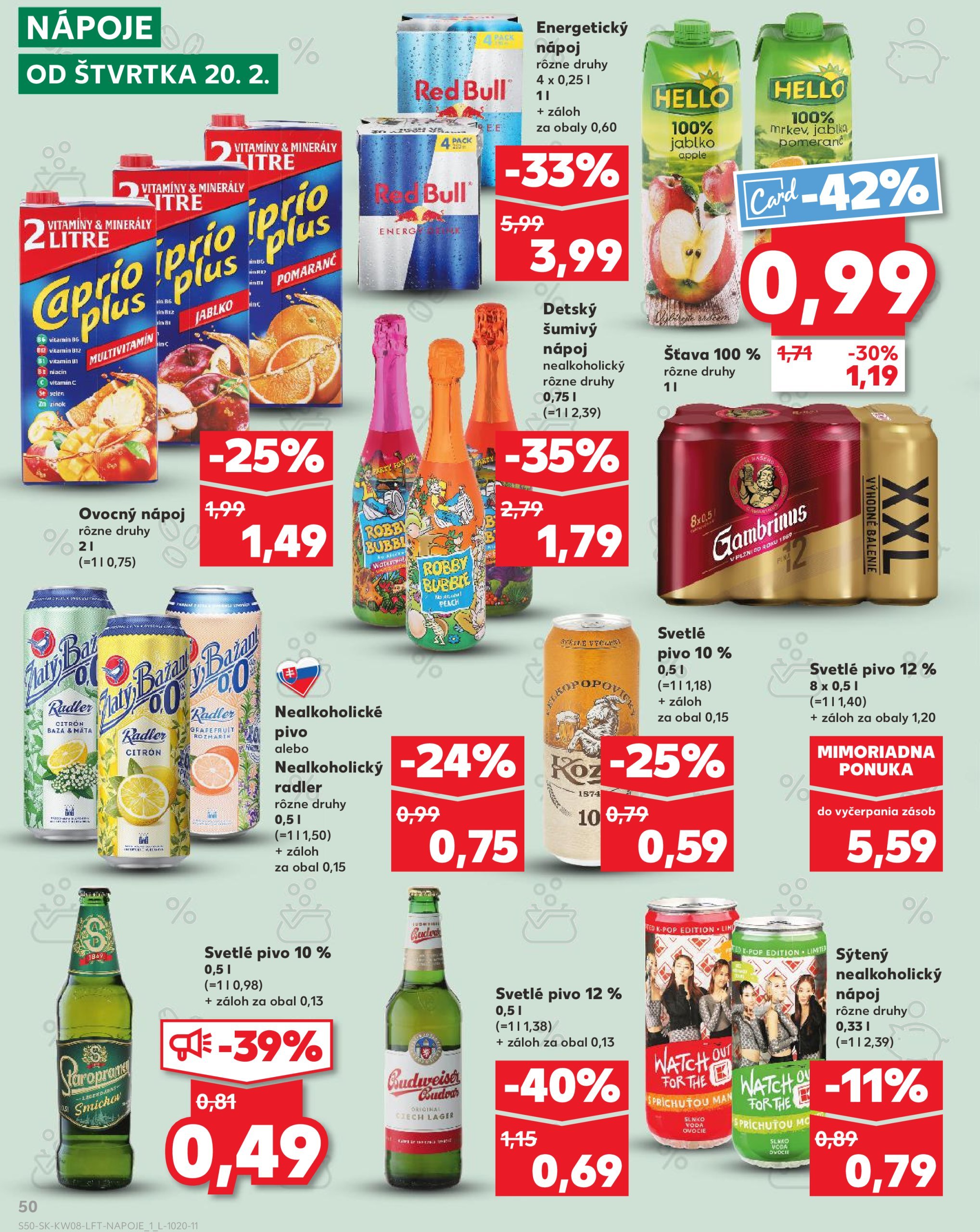 kaufland - Kaufland leták platný od 20.02. - 26.02. - page: 50