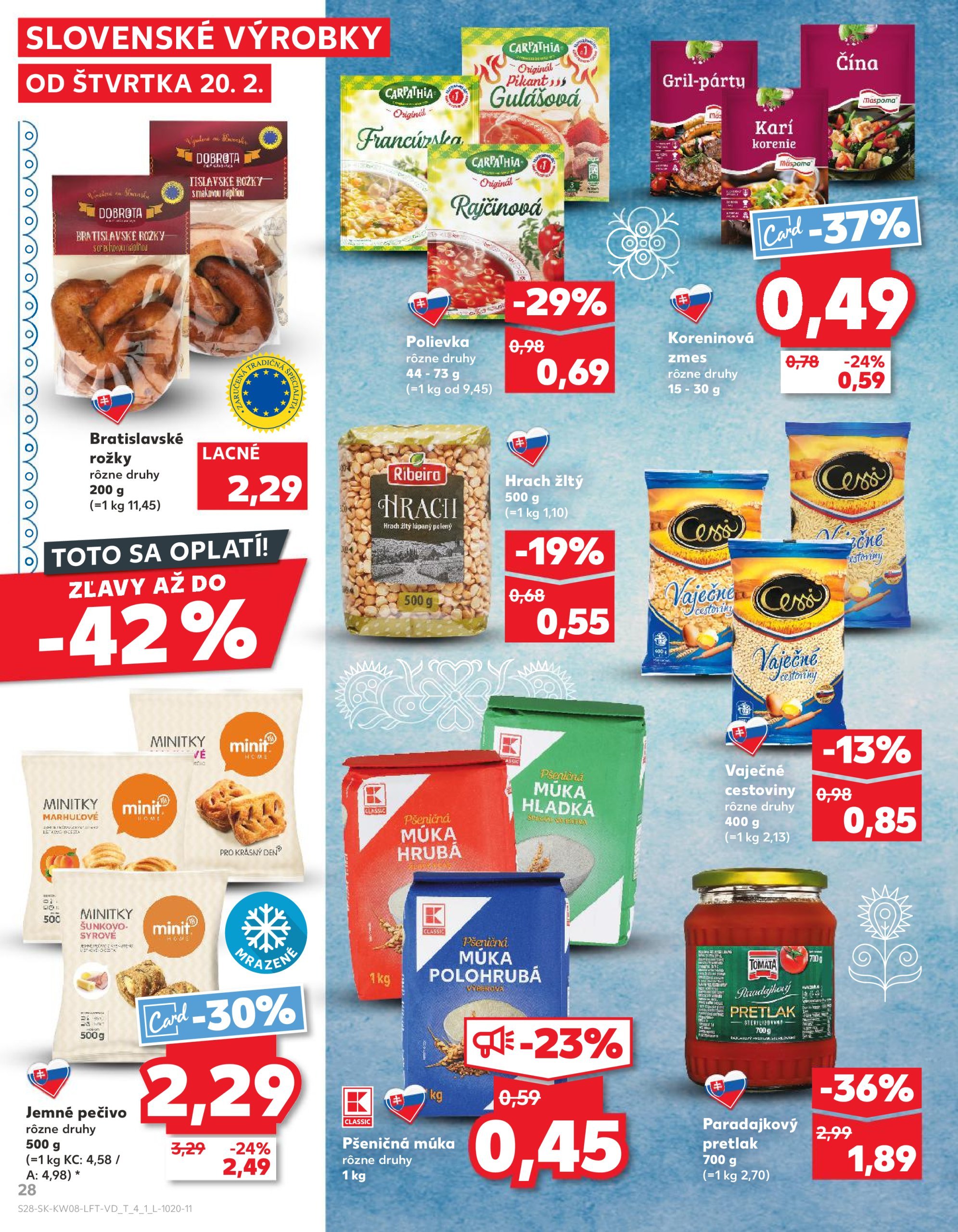 kaufland - Kaufland leták platný od 20.02. - 26.02. - page: 28