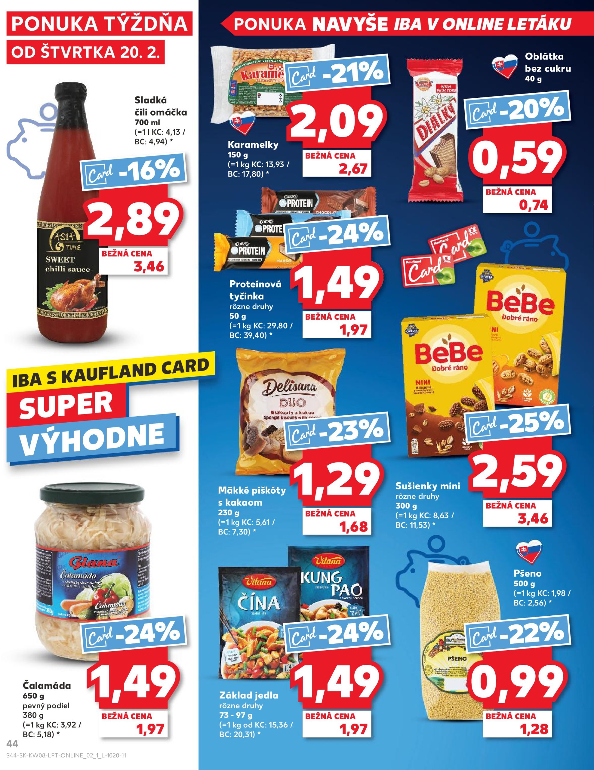 kaufland - Kaufland leták platný od 20.02. - 26.02. - page: 44