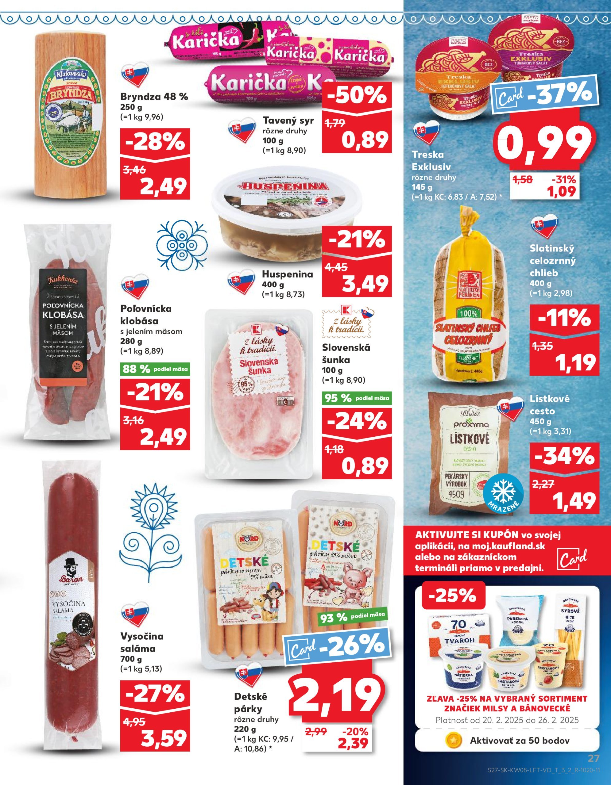 kaufland - Kaufland leták platný od 20.02. - 26.02. - page: 27