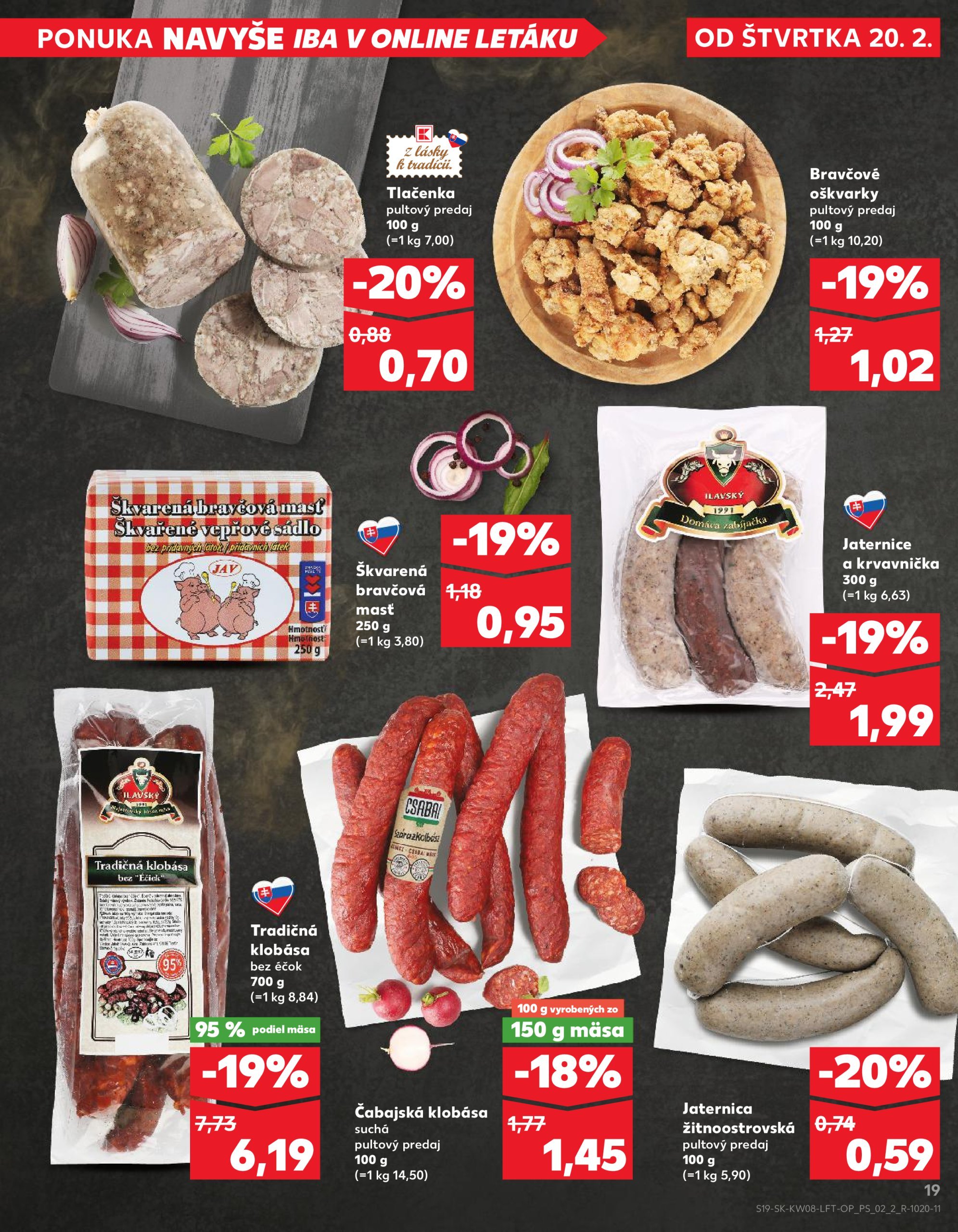 kaufland - Kaufland leták platný od 20.02. - 26.02. - page: 19