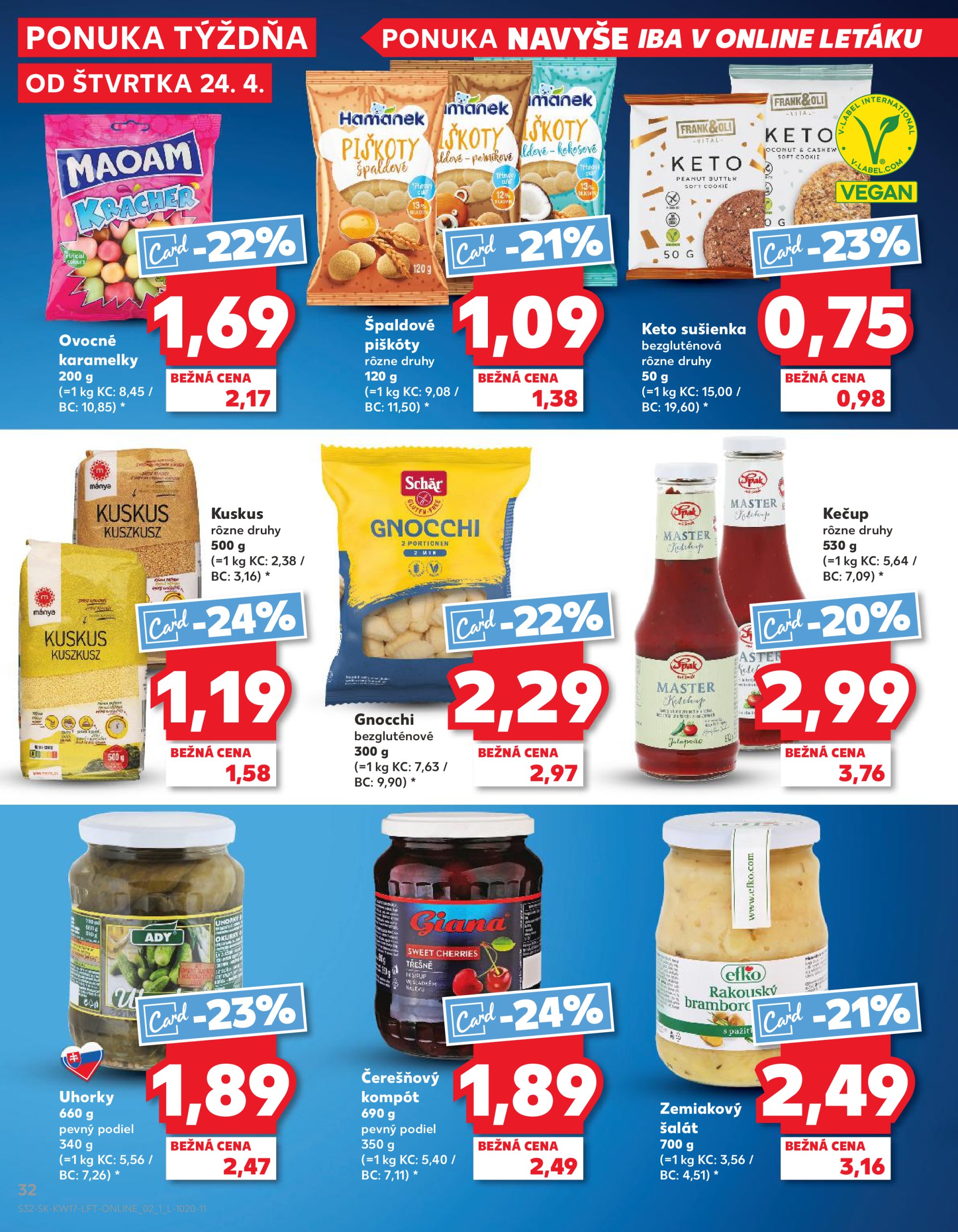 kaufland - Kaufland leták platný od 24.04. - 29.04. - page: 32 kaufland - Kaufland leták platný od 24.04. - 29.04. - page: 32