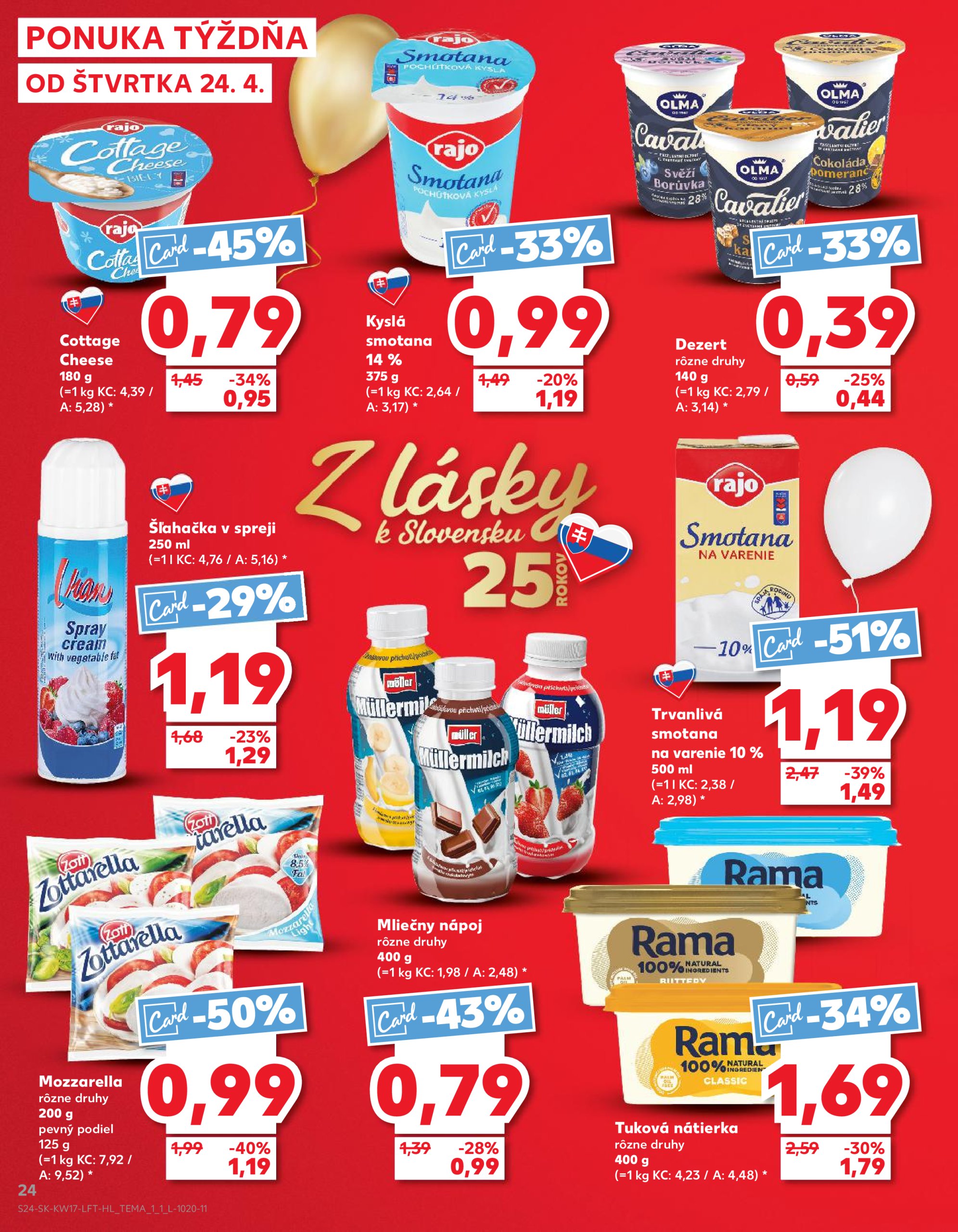 kaufland - Kaufland leták platný od 24.04. - 29.04. - page: 24 kaufland - Kaufland leták platný od 24.04. - 29.04. - page: 24
