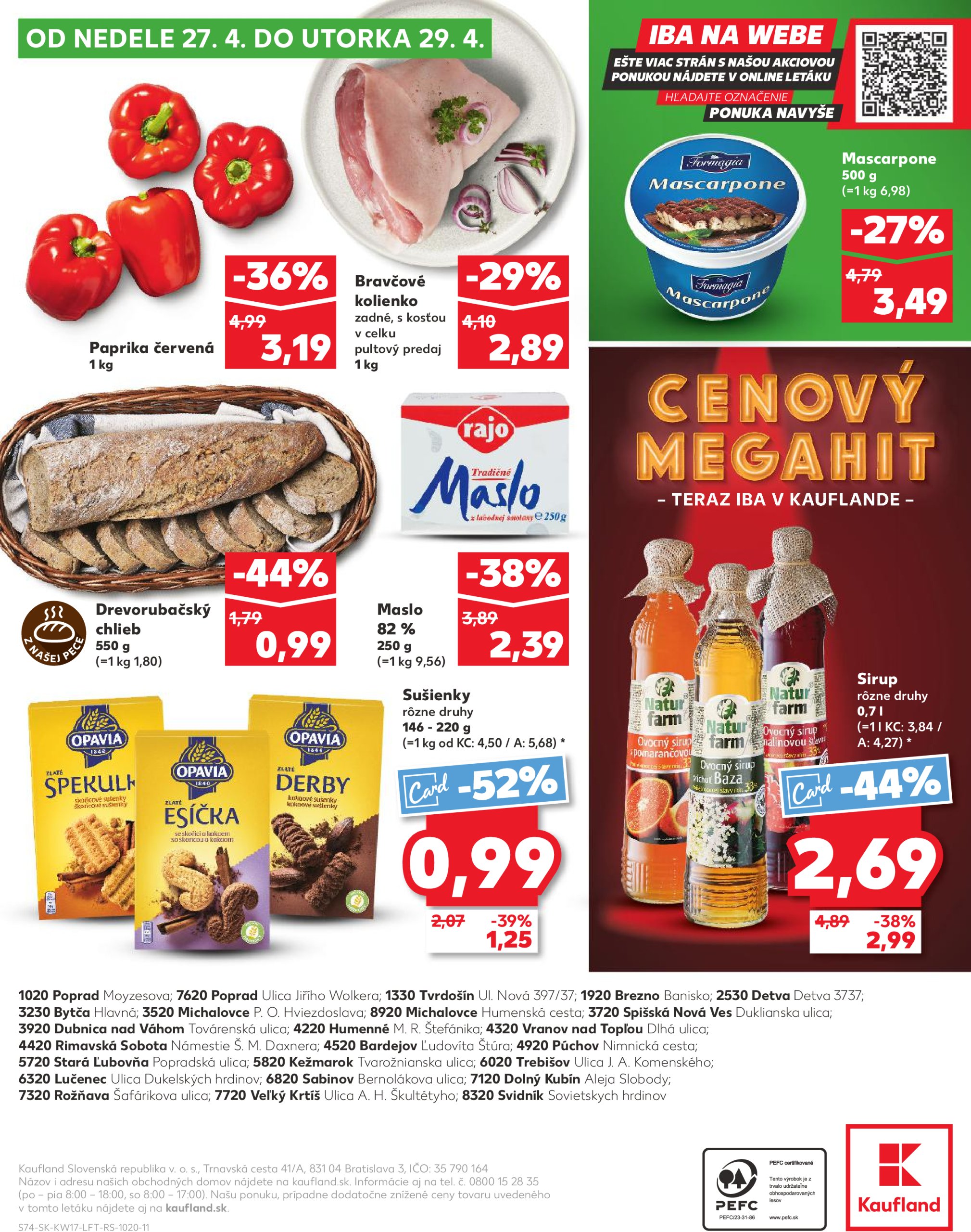 kaufland - Kaufland leták platný od 24.04. - 29.04. - page: 74 kaufland - Kaufland leták platný od 24.04. - 29.04. - page: 74