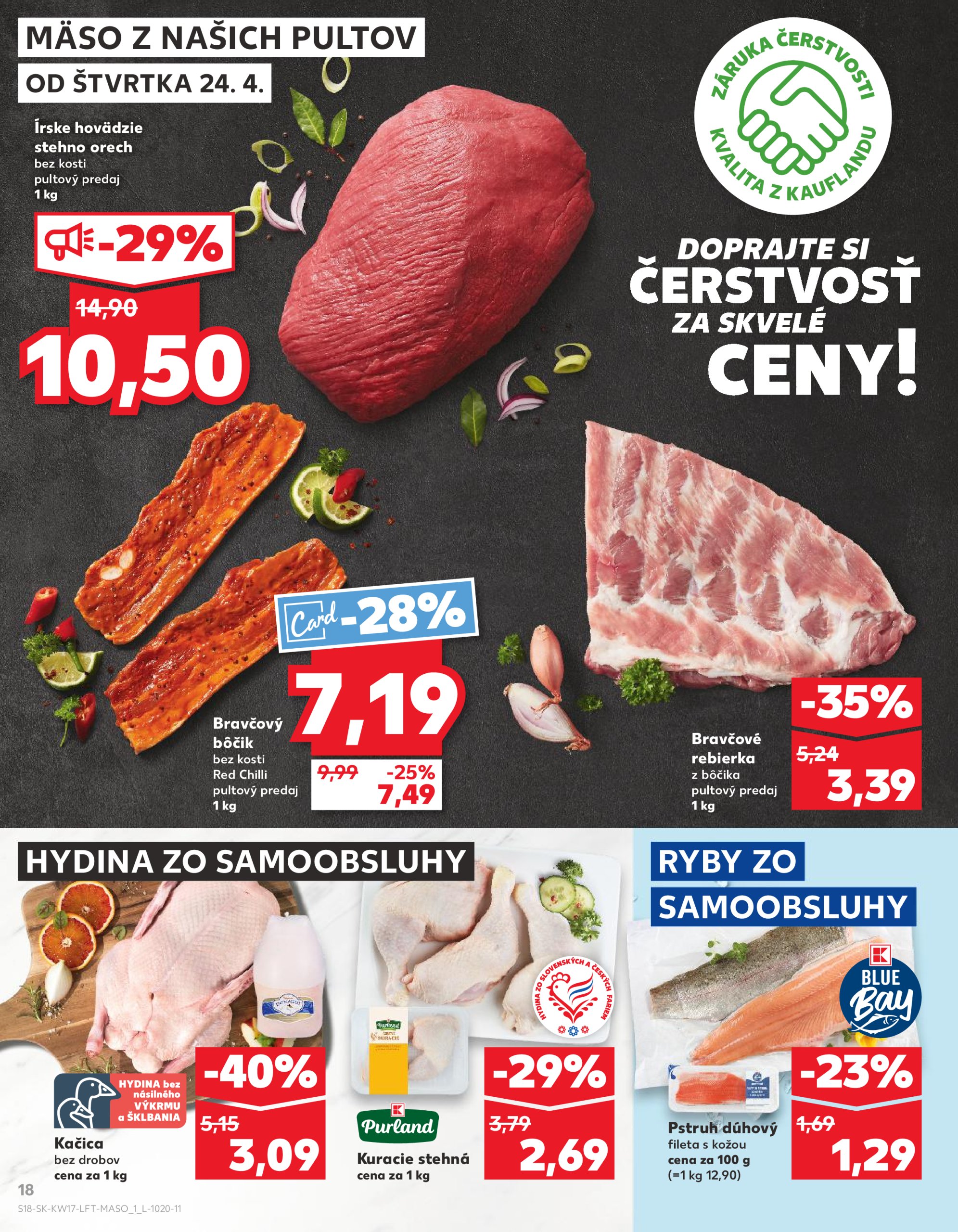 kaufland - Kaufland leták platný od 24.04. - 29.04. - page: 18 kaufland - Kaufland leták platný od 24.04. - 29.04. - page: 18
