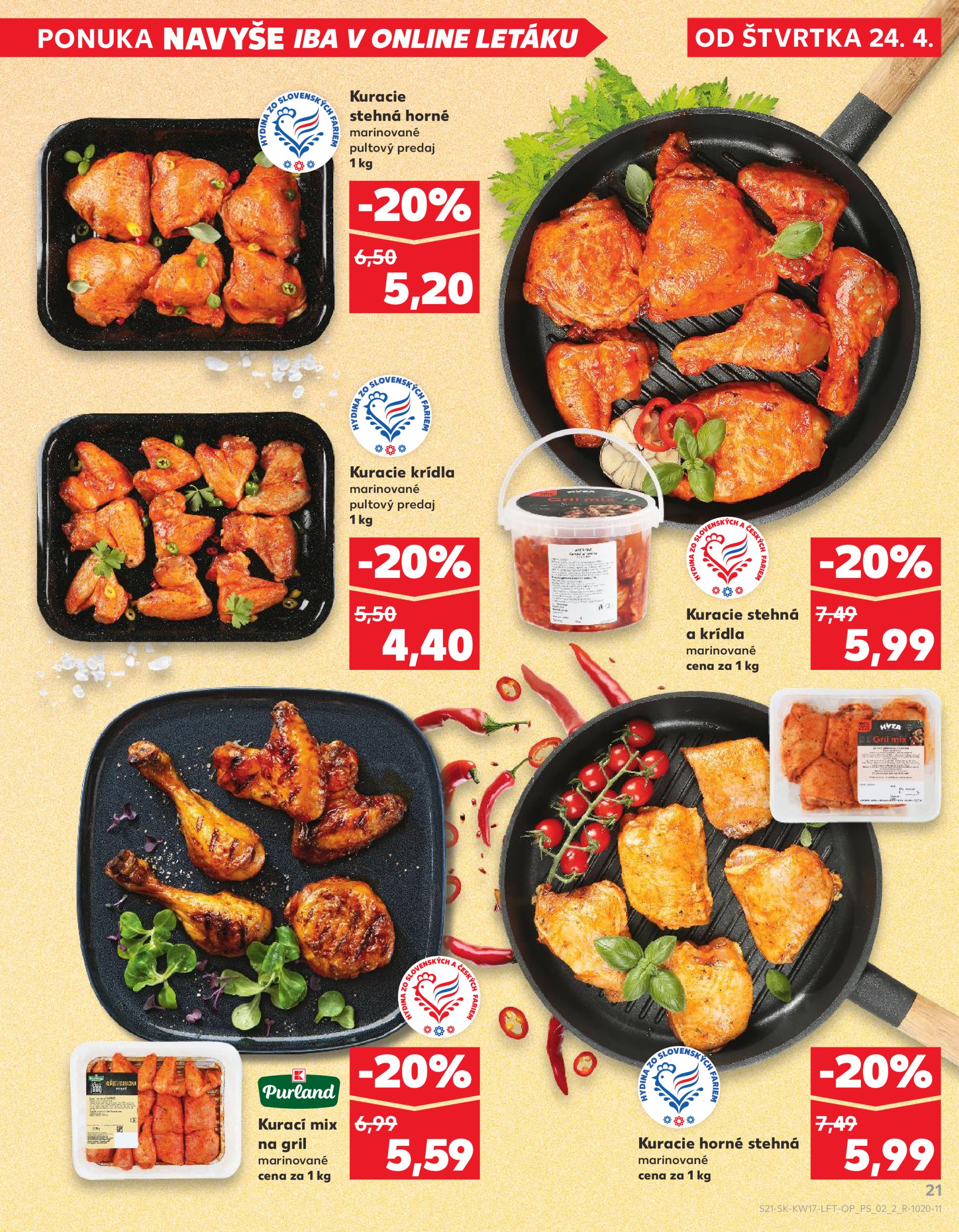 kaufland - Kaufland leták platný od 24.04. - 29.04. - page: 21 kaufland - Kaufland leták platný od 24.04. - 29.04. - page: 21