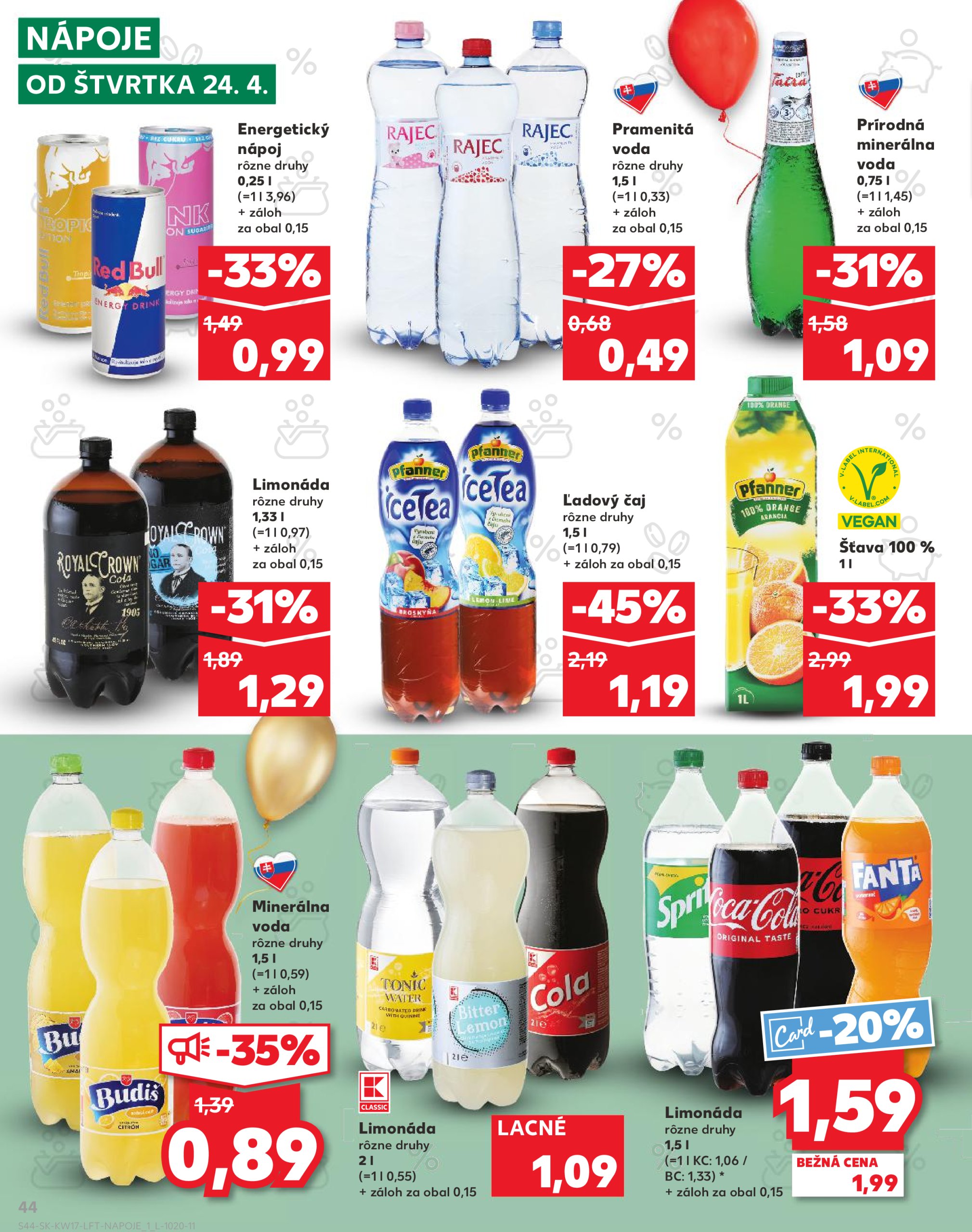 kaufland - Kaufland leták platný od 24.04. - 29.04. - page: 44 kaufland - Kaufland leták platný od 24.04. - 29.04. - page: 44