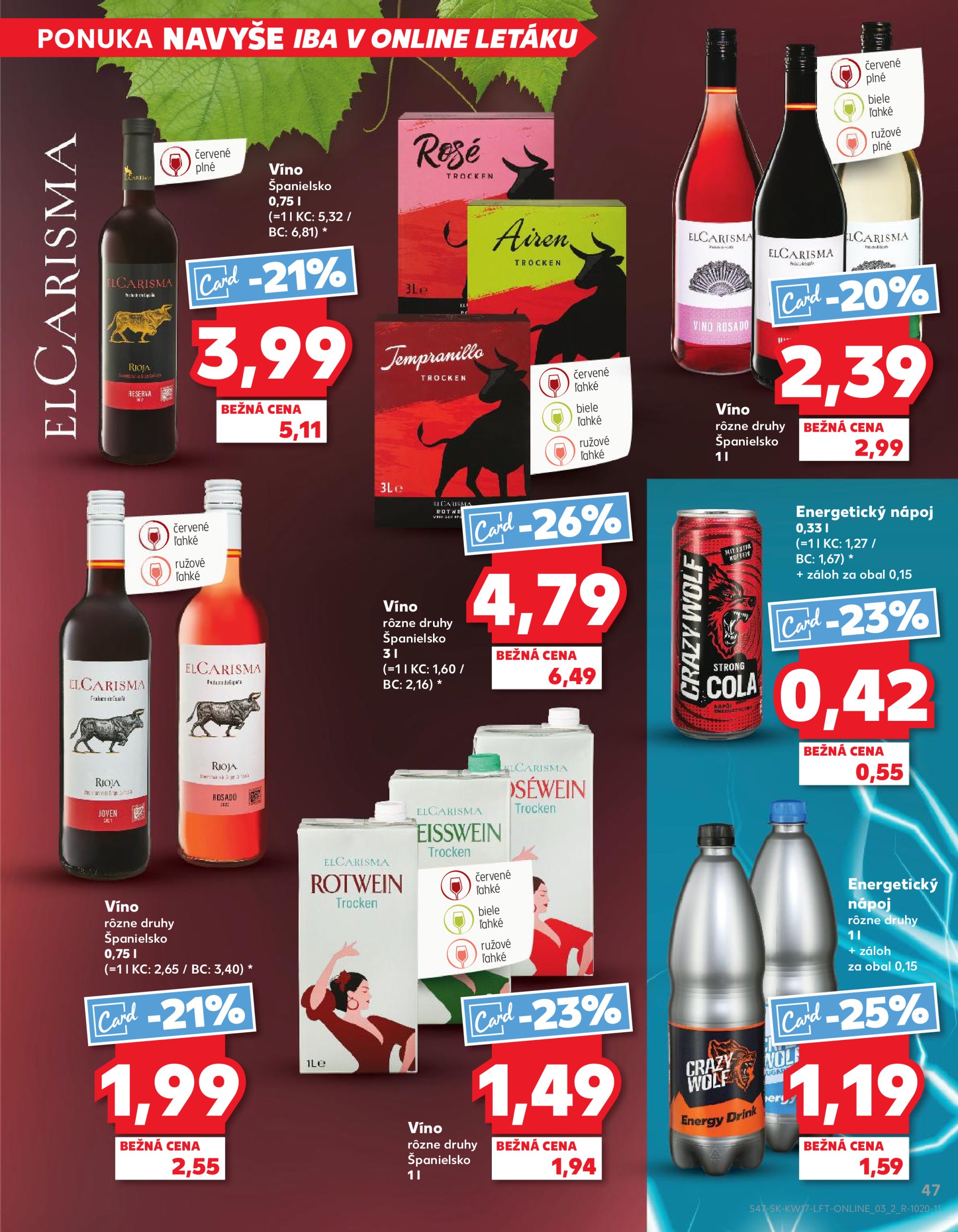 kaufland - Kaufland leták platný od 24.04. - 29.04. - page: 47 kaufland - Kaufland leták platný od 24.04. - 29.04. - page: 47