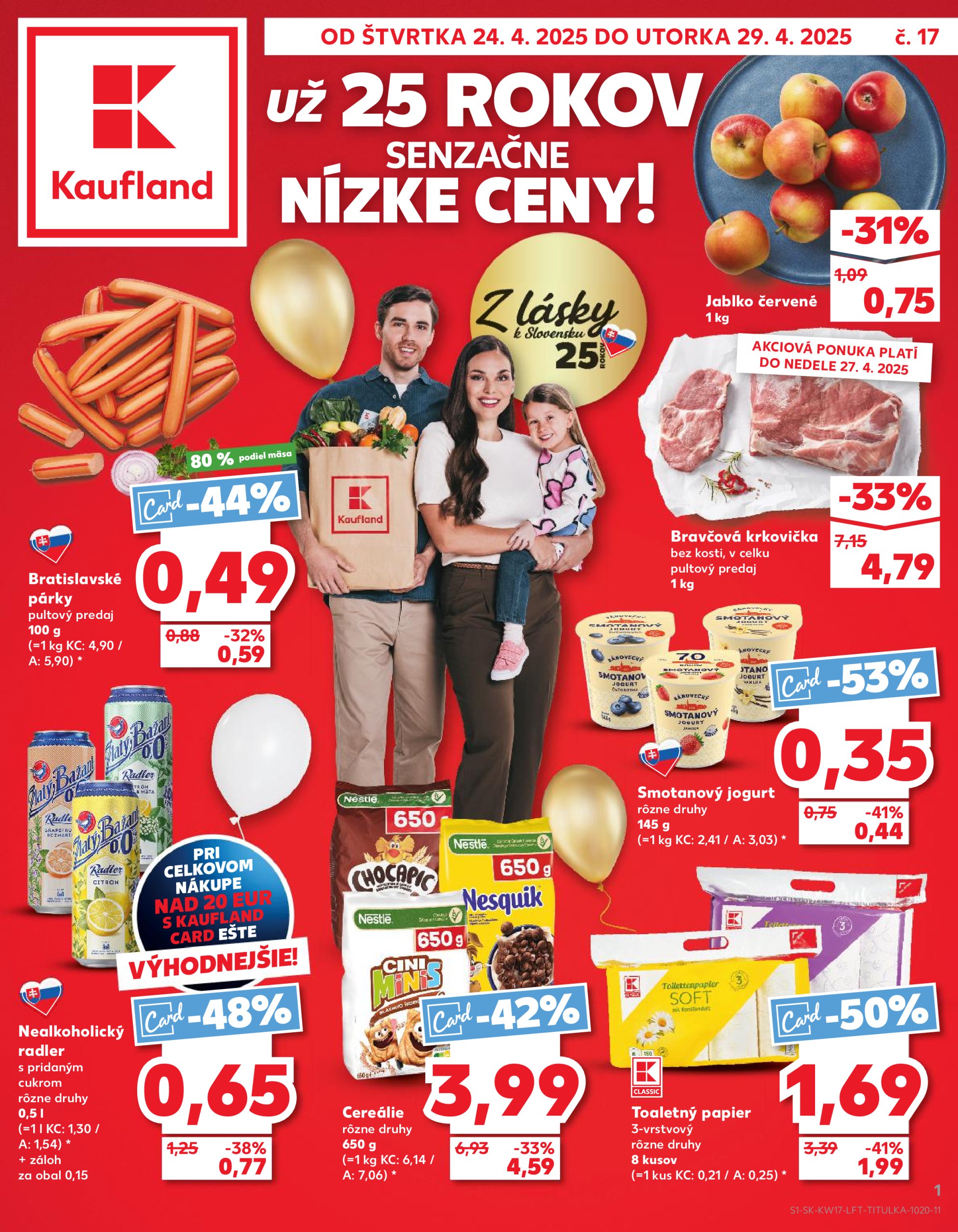 kaufland - Kaufland leták platný od 24.04. - 29.04. - page: 1 kaufland - Kaufland leták platný od 24.04. - 29.04. - page: 1