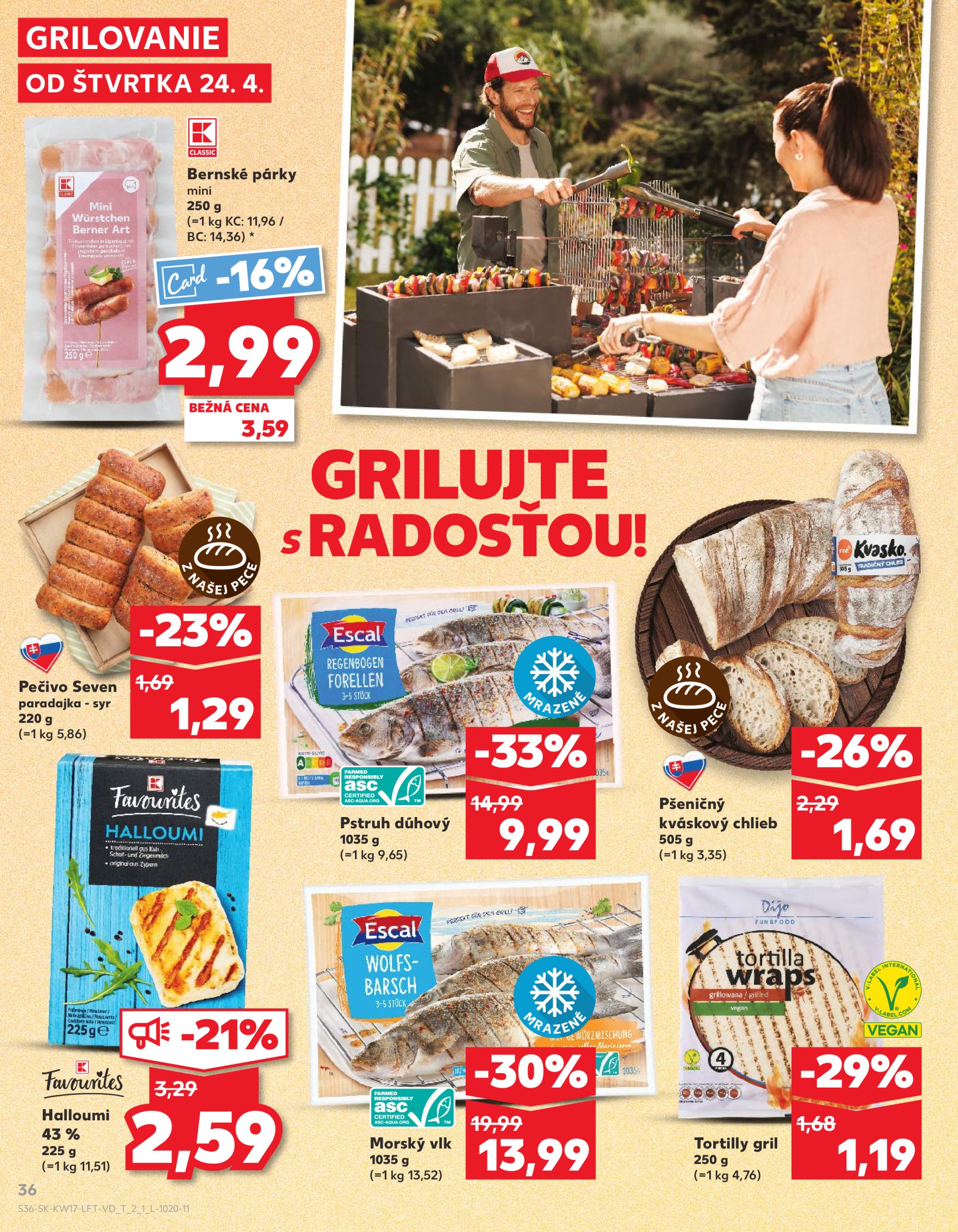 kaufland - Kaufland leták platný od 24.04. - 29.04. - page: 36 kaufland - Kaufland leták platný od 24.04. - 29.04. - page: 36