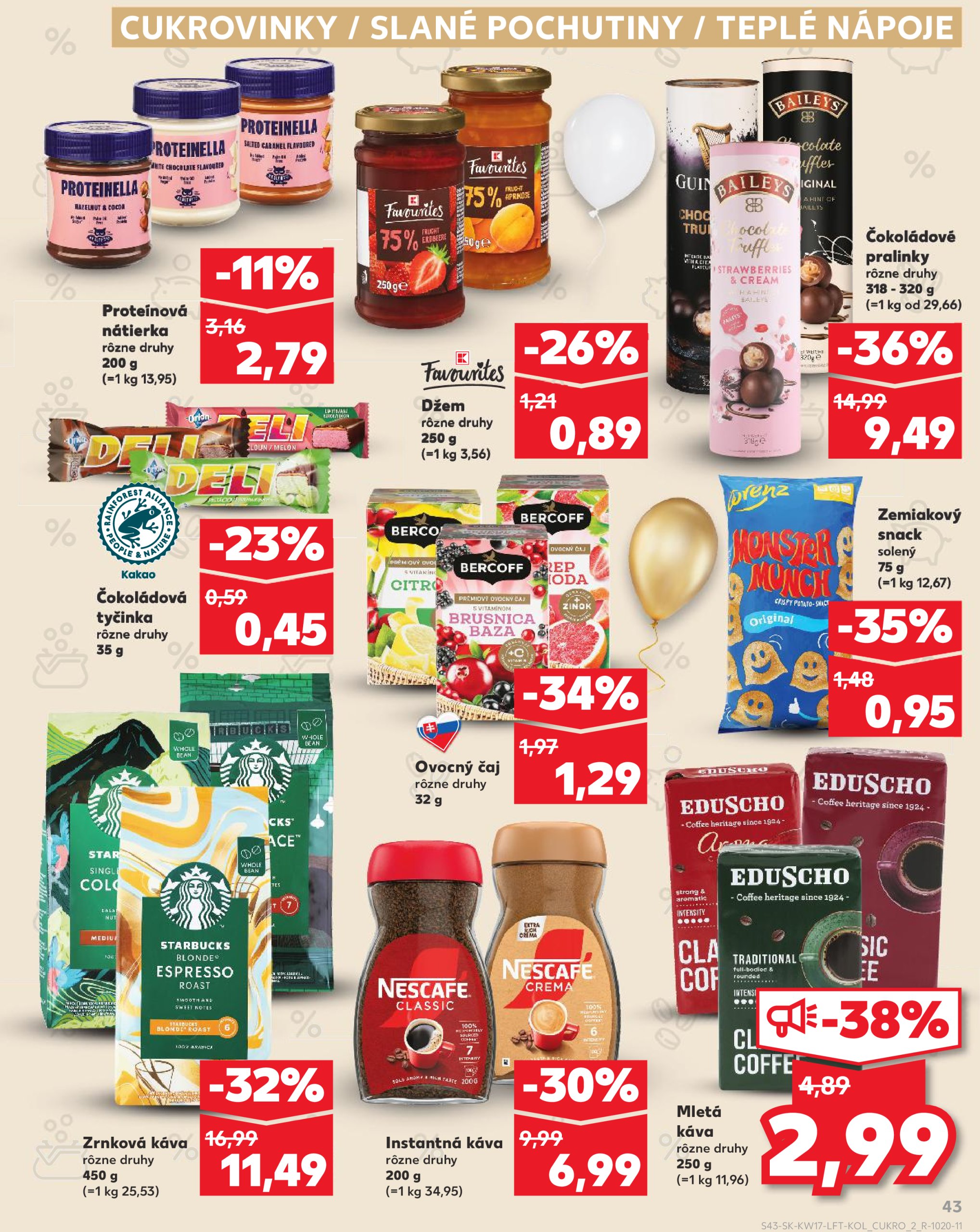 kaufland - Kaufland leták platný od 24.04. - 29.04. - page: 43 kaufland - Kaufland leták platný od 24.04. - 29.04. - page: 43