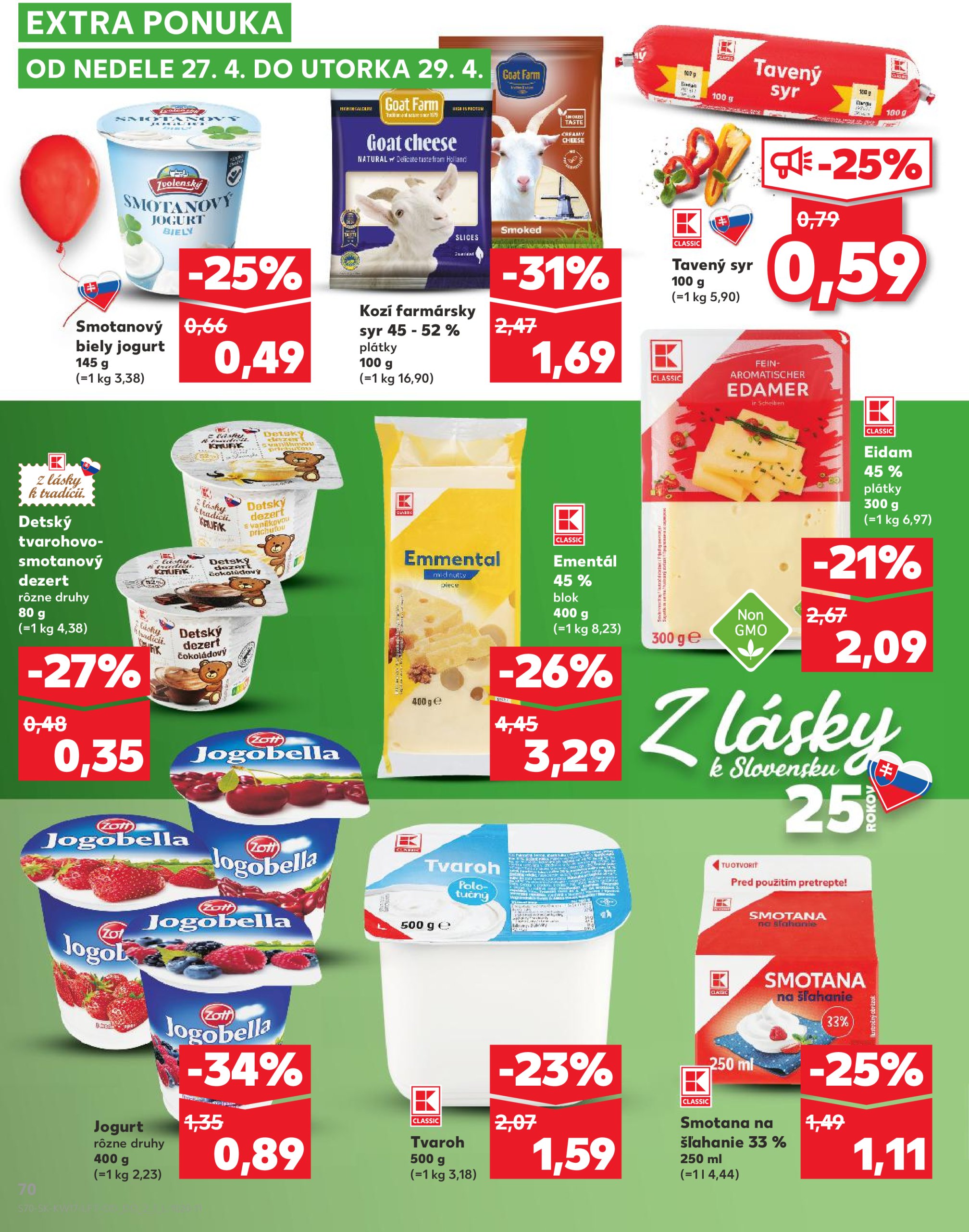 kaufland - Kaufland leták platný od 24.04. - 29.04. - page: 70 kaufland - Kaufland leták platný od 24.04. - 29.04. - page: 70