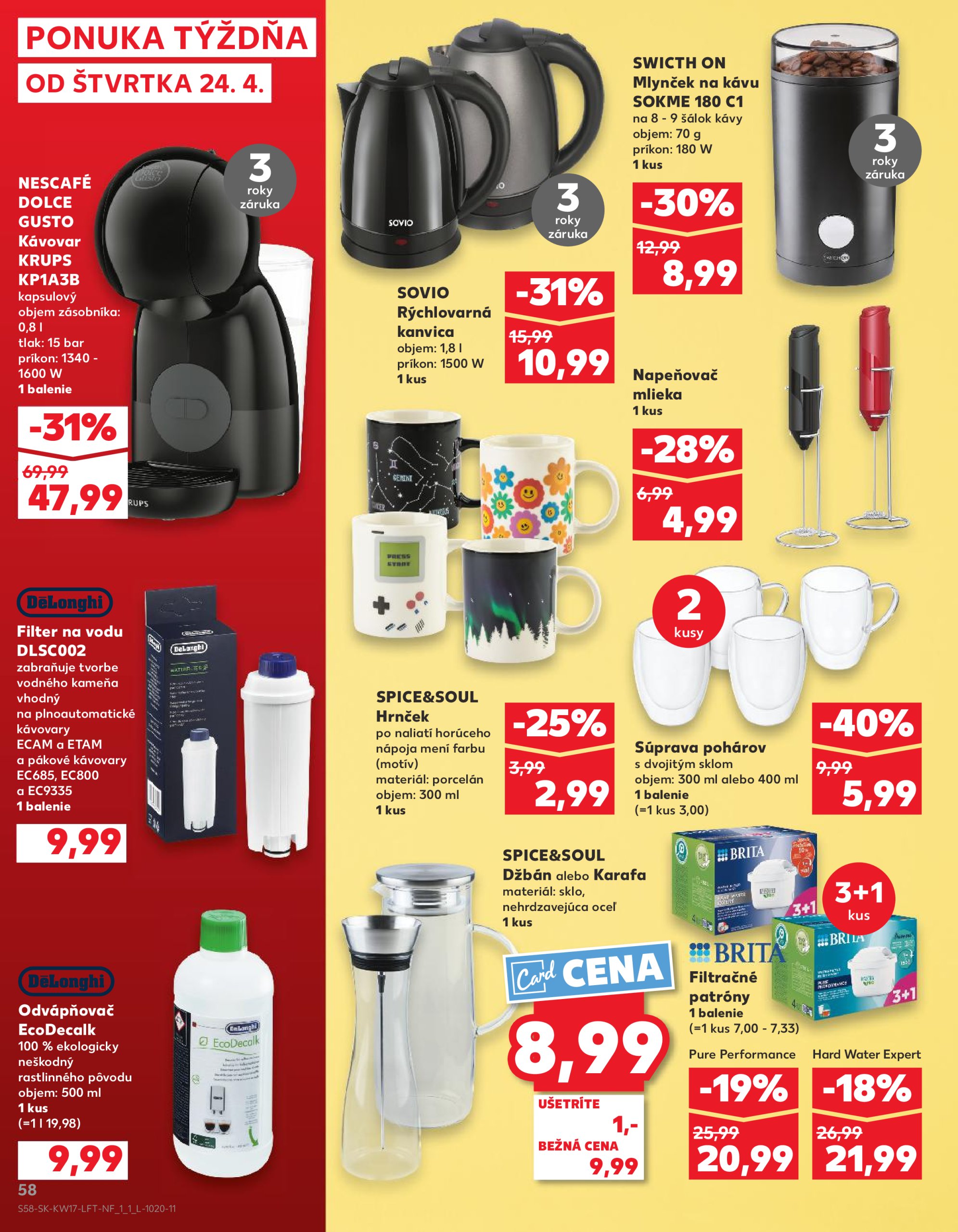 kaufland - Kaufland leták platný od 24.04. - 29.04. - page: 58 kaufland - Kaufland leták platný od 24.04. - 29.04. - page: 58