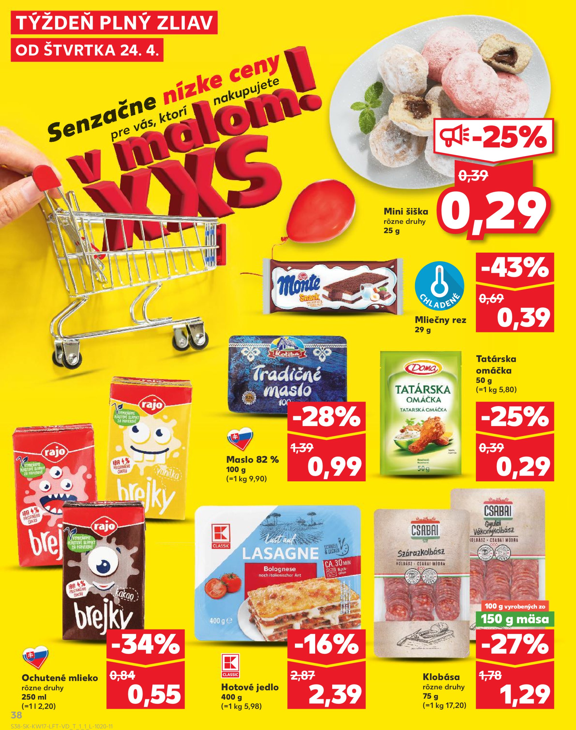 kaufland - Kaufland leták platný od 24.04. - 29.04. - page: 38 kaufland - Kaufland leták platný od 24.04. - 29.04. - page: 38