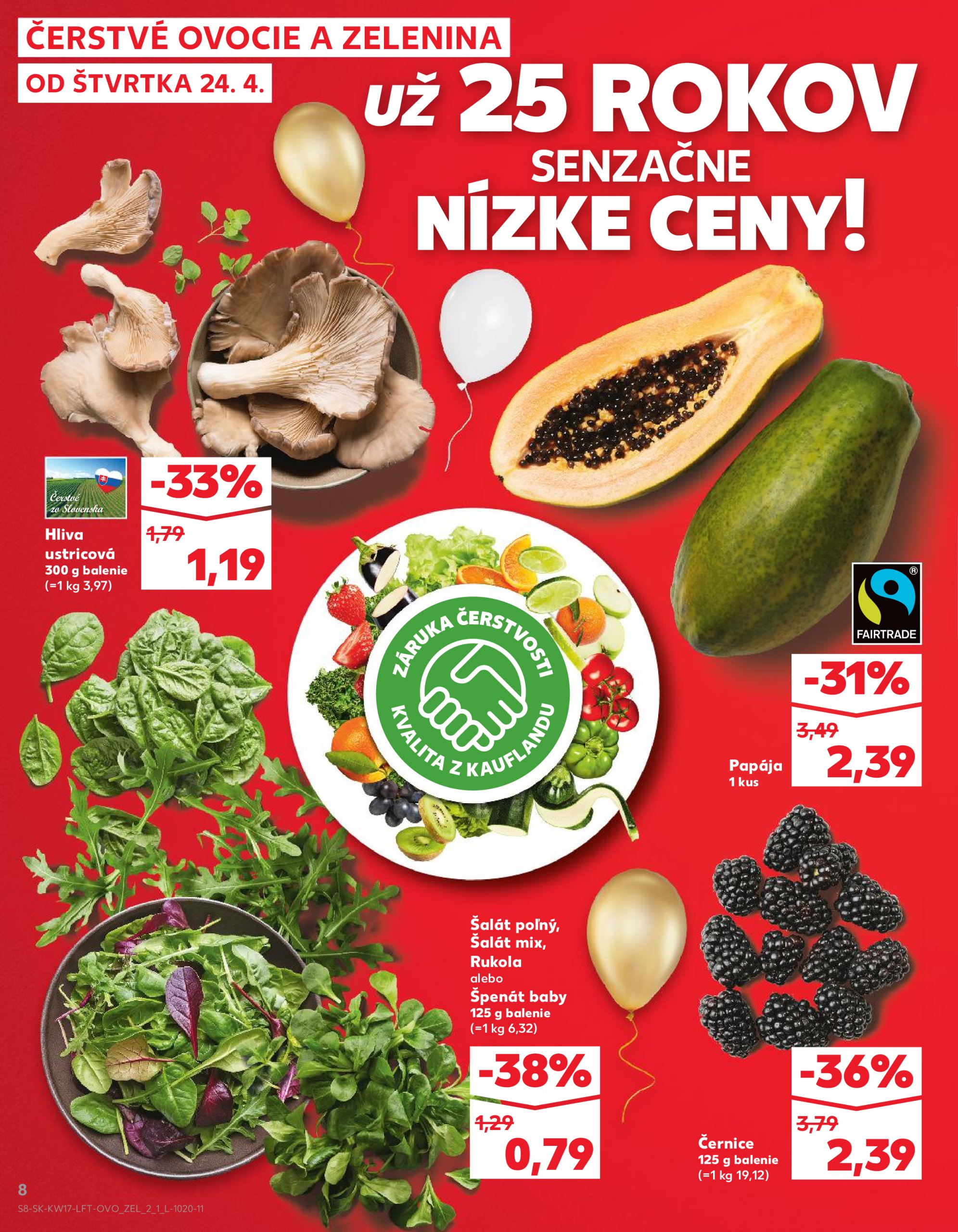 kaufland - Kaufland leták platný od 24.04. - 29.04. - page: 8 kaufland - Kaufland leták platný od 24.04. - 29.04. - page: 8