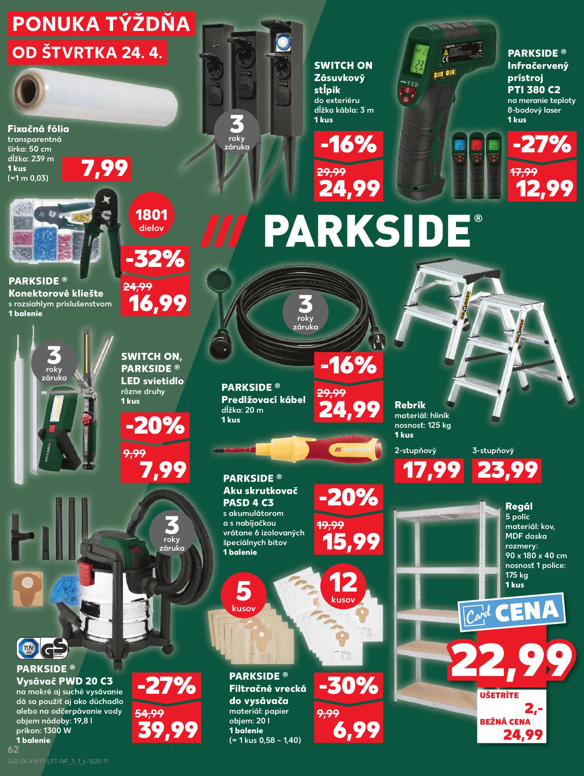 kaufland - Kaufland leták platný od 24.04. - 29.04. - page: 62 kaufland - Kaufland leták platný od 24.04. - 29.04. - page: 62