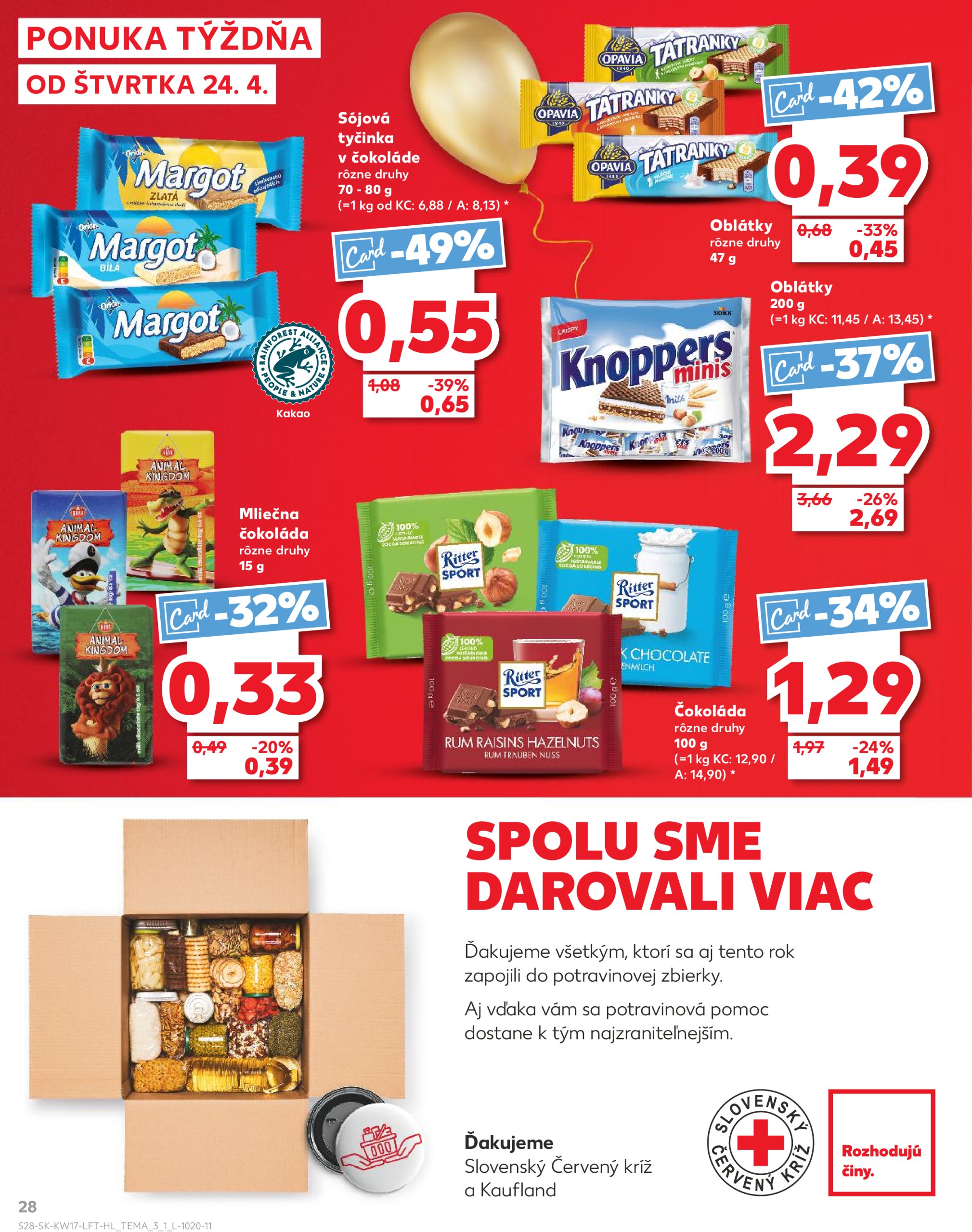 kaufland - Kaufland leták platný od 24.04. - 29.04. - page: 28 kaufland - Kaufland leták platný od 24.04. - 29.04. - page: 28