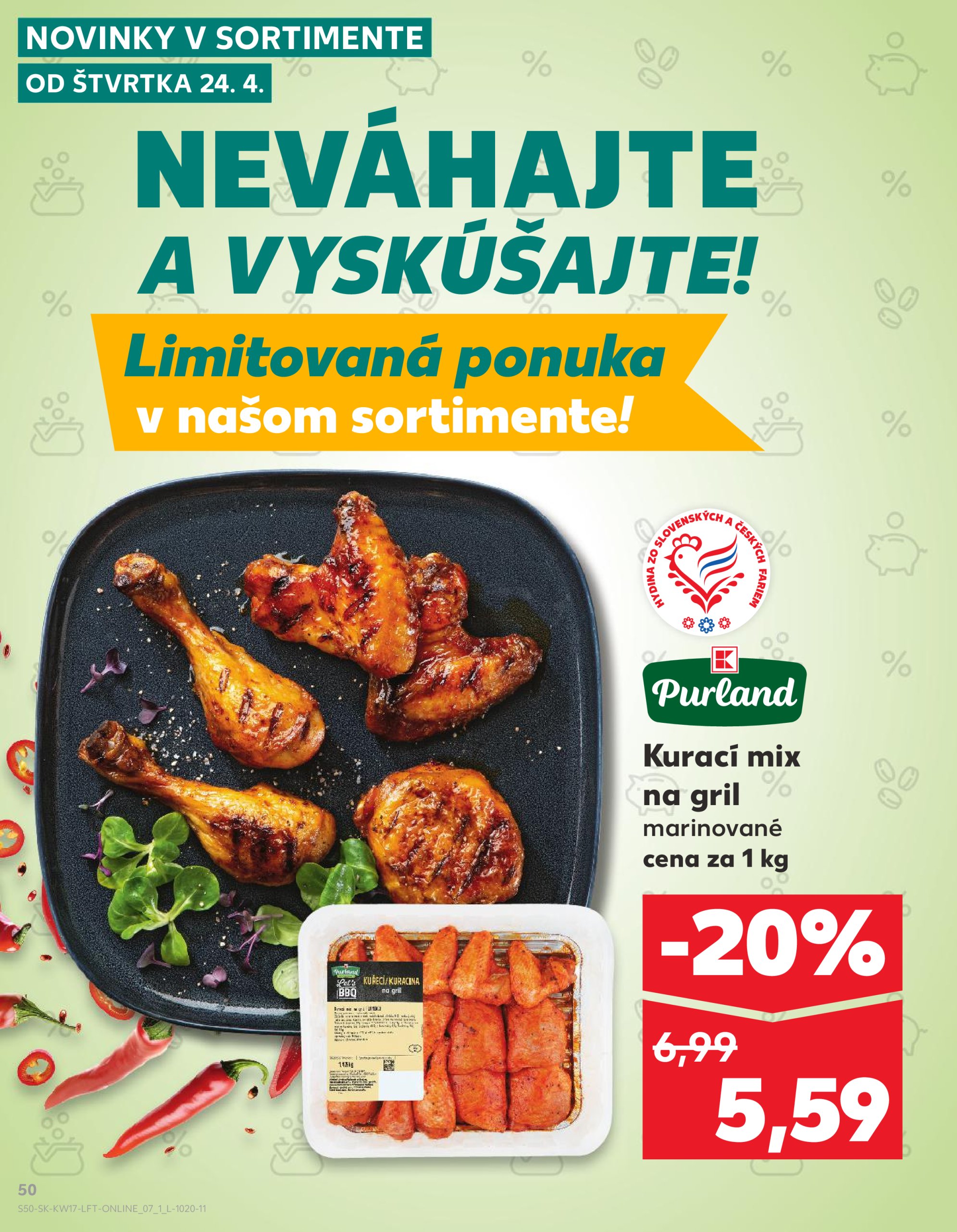 kaufland - Kaufland leták platný od 24.04. - 29.04. - page: 50 kaufland - Kaufland leták platný od 24.04. - 29.04. - page: 50