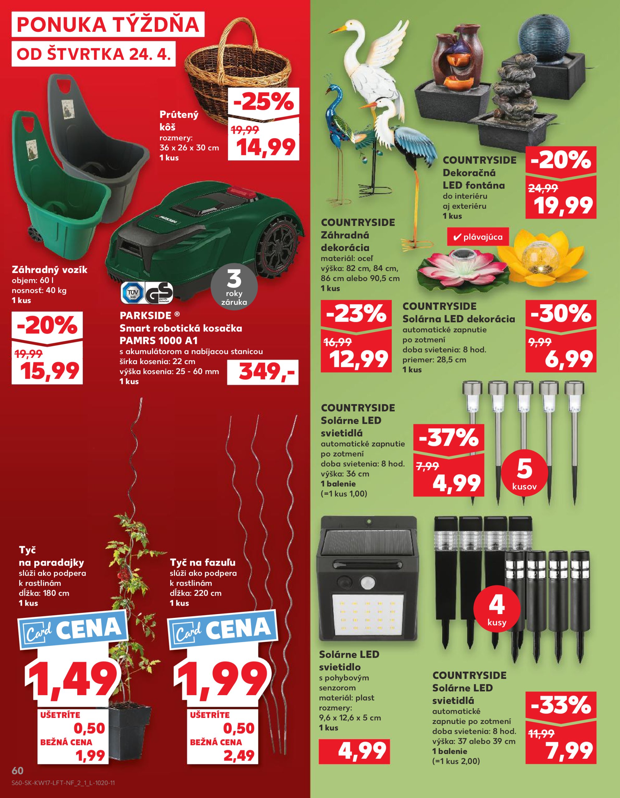kaufland - Kaufland leták platný od 24.04. - 29.04. - page: 60 kaufland - Kaufland leták platný od 24.04. - 29.04. - page: 60