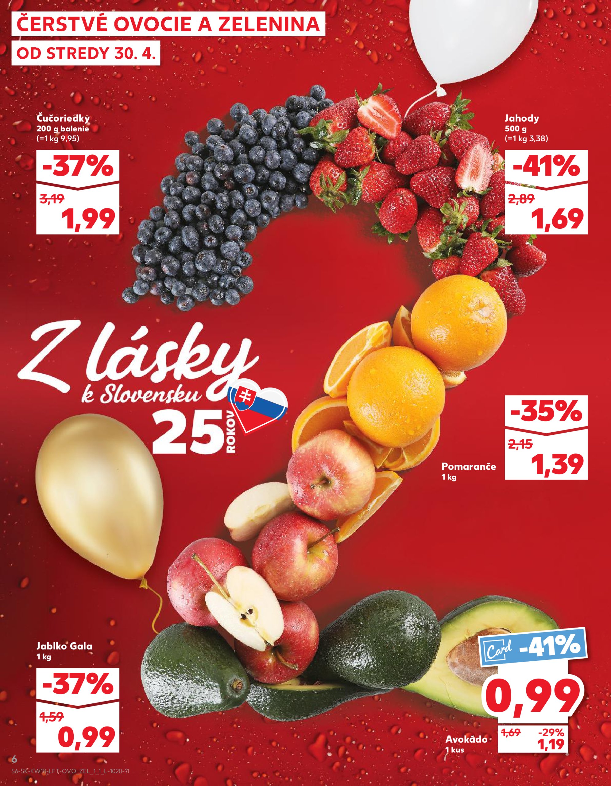 kaufland - Kaufland leták platný od 30.04. - 06.05. - page: 6 kaufland - Kaufland leták platný od 30.04. - 06.05. - page: 6