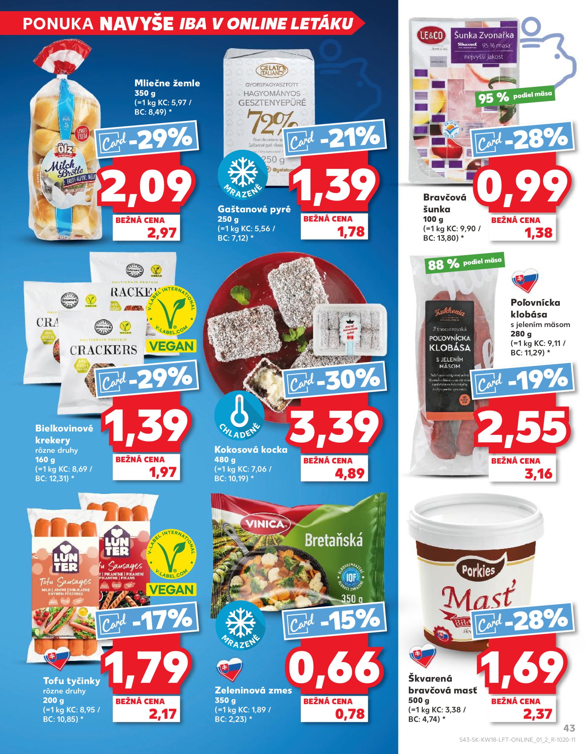 kaufland - Kaufland leták platný od 30.04. - 06.05. - page: 43 kaufland - Kaufland leták platný od 30.04. - 06.05. - page: 43
