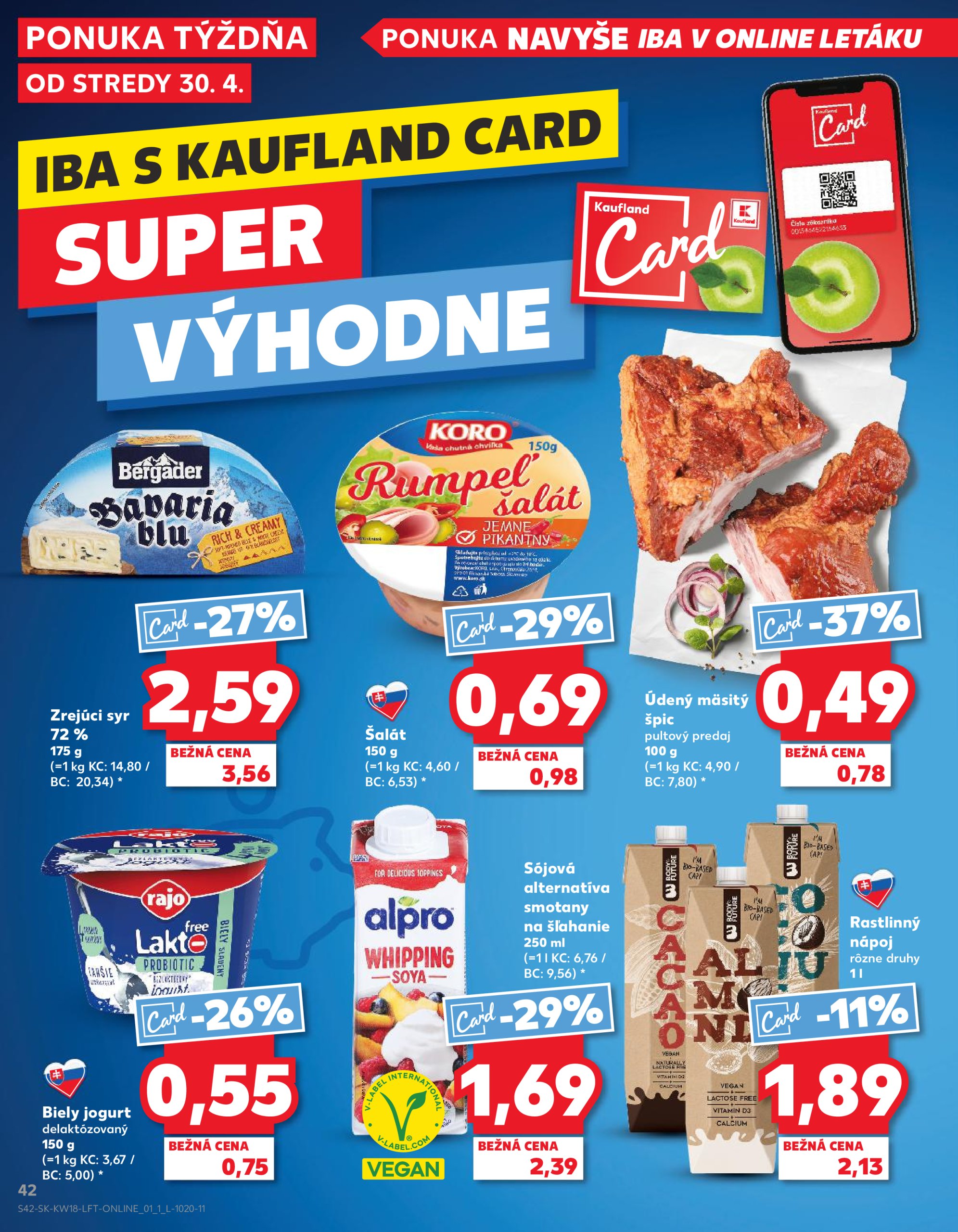 kaufland - Kaufland leták platný od 30.04. - 06.05. - page: 42 kaufland - Kaufland leták platný od 30.04. - 06.05. - page: 42