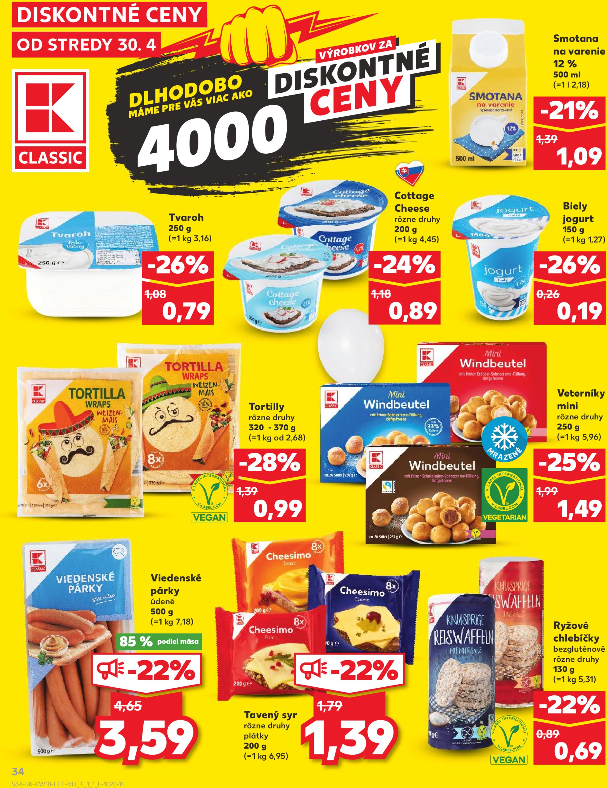 kaufland - Kaufland leták platný od 30.04. - 06.05. - page: 34 kaufland - Kaufland leták platný od 30.04. - 06.05. - page: 34