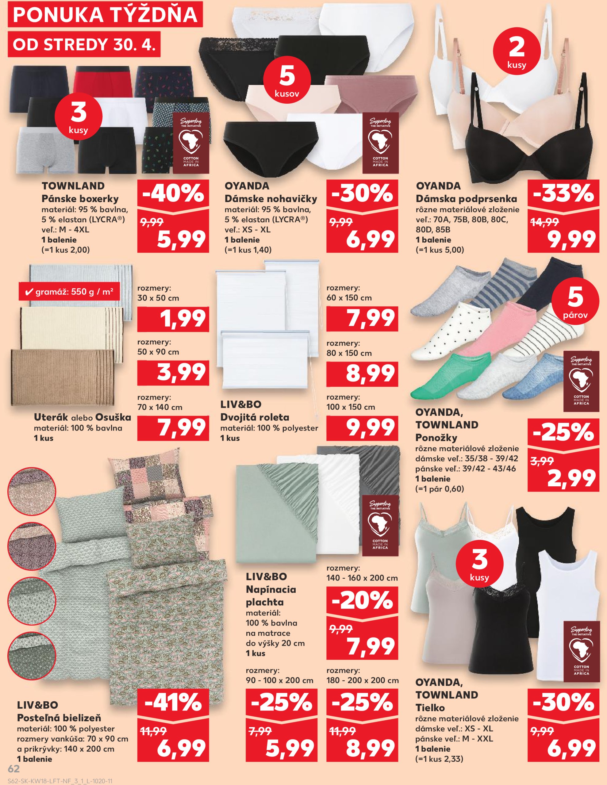 kaufland - Kaufland leták platný od 30.04. - 06.05. - page: 62 kaufland - Kaufland leták platný od 30.04. - 06.05. - page: 62