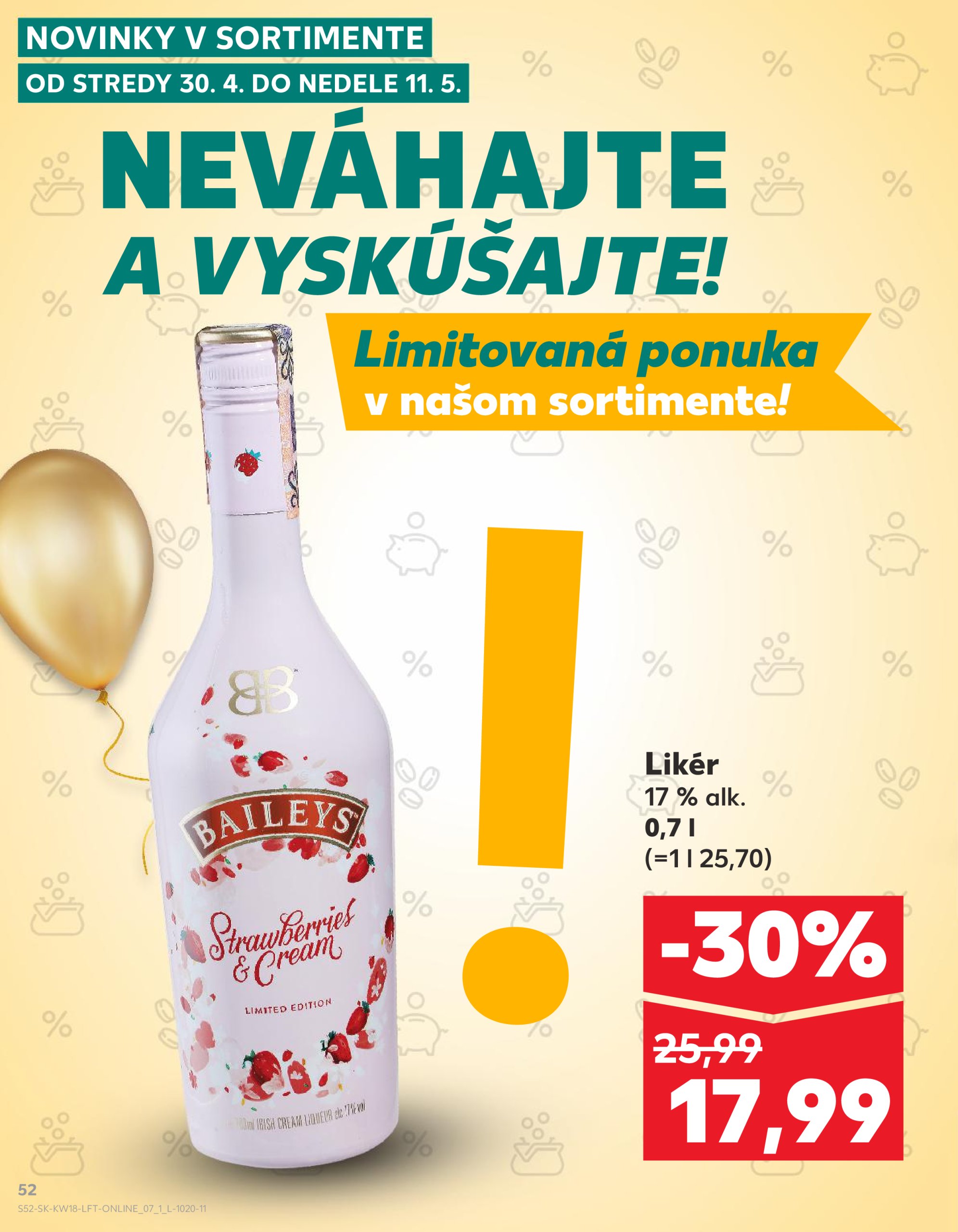 kaufland - Kaufland leták platný od 30.04. - 06.05. - page: 52 kaufland - Kaufland leták platný od 30.04. - 06.05. - page: 52