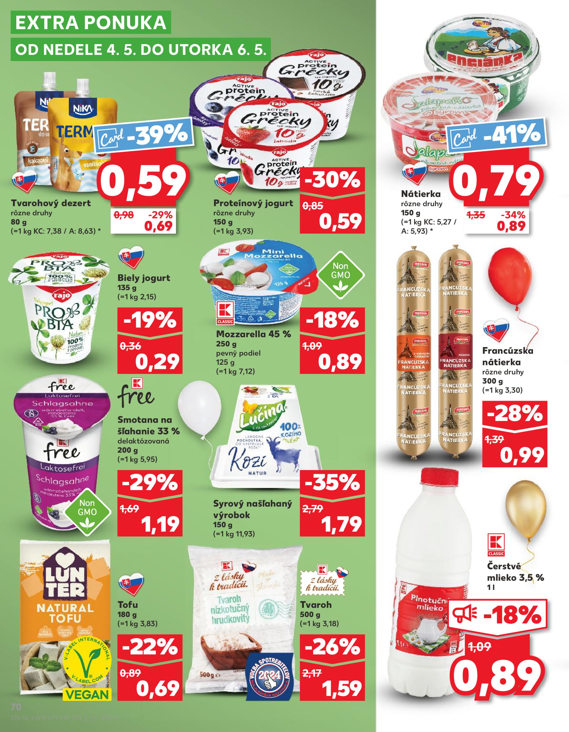 kaufland - Kaufland leták platný od 30.04. - 06.05. - page: 70 kaufland - Kaufland leták platný od 30.04. - 06.05. - page: 70