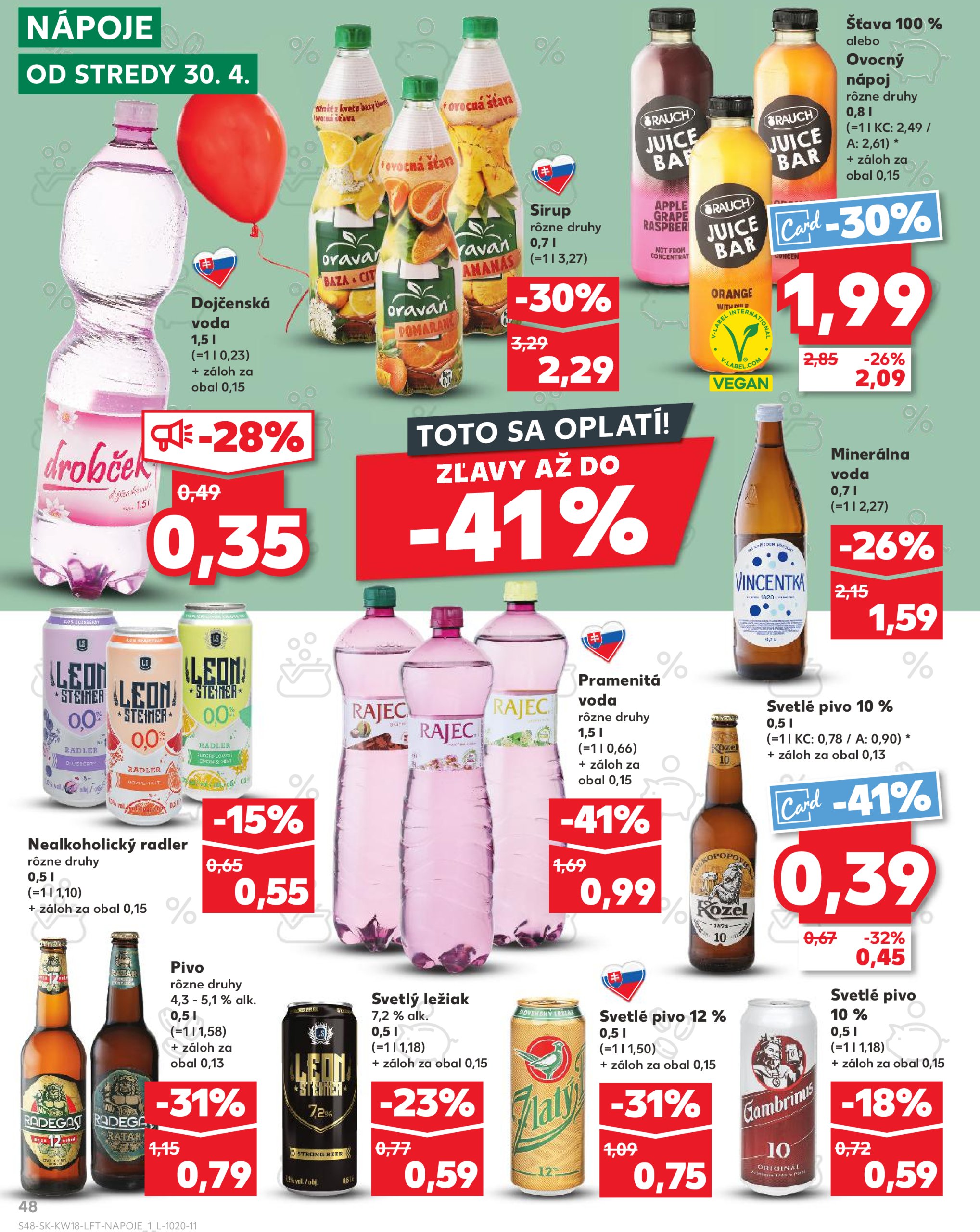 kaufland - Kaufland leták platný od 30.04. - 06.05. - page: 48 kaufland - Kaufland leták platný od 30.04. - 06.05. - page: 48