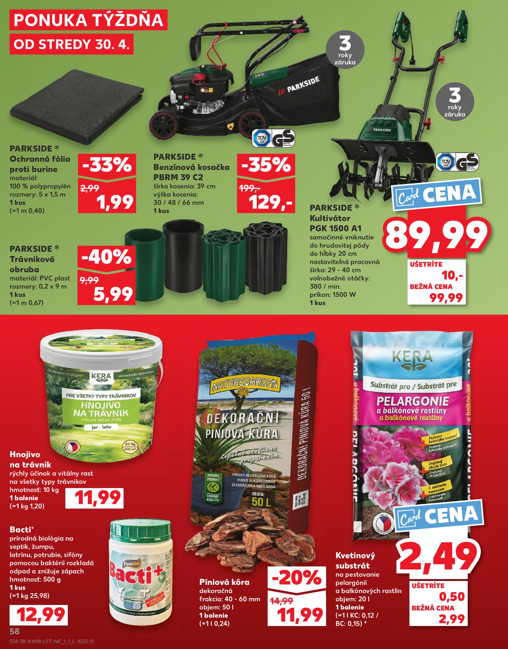 kaufland - Kaufland leták platný od 30.04. - 06.05. - page: 58 kaufland - Kaufland leták platný od 30.04. - 06.05. - page: 58