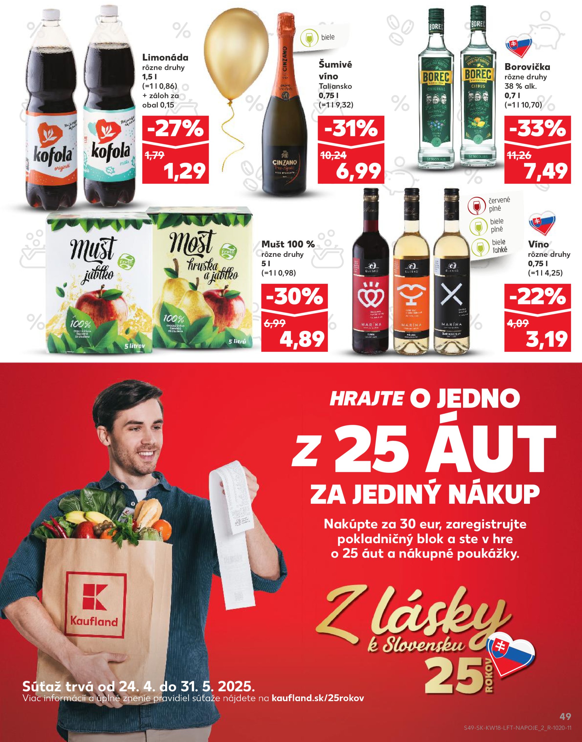 kaufland - Kaufland leták platný od 30.04. - 06.05. - page: 49 kaufland - Kaufland leták platný od 30.04. - 06.05. - page: 49