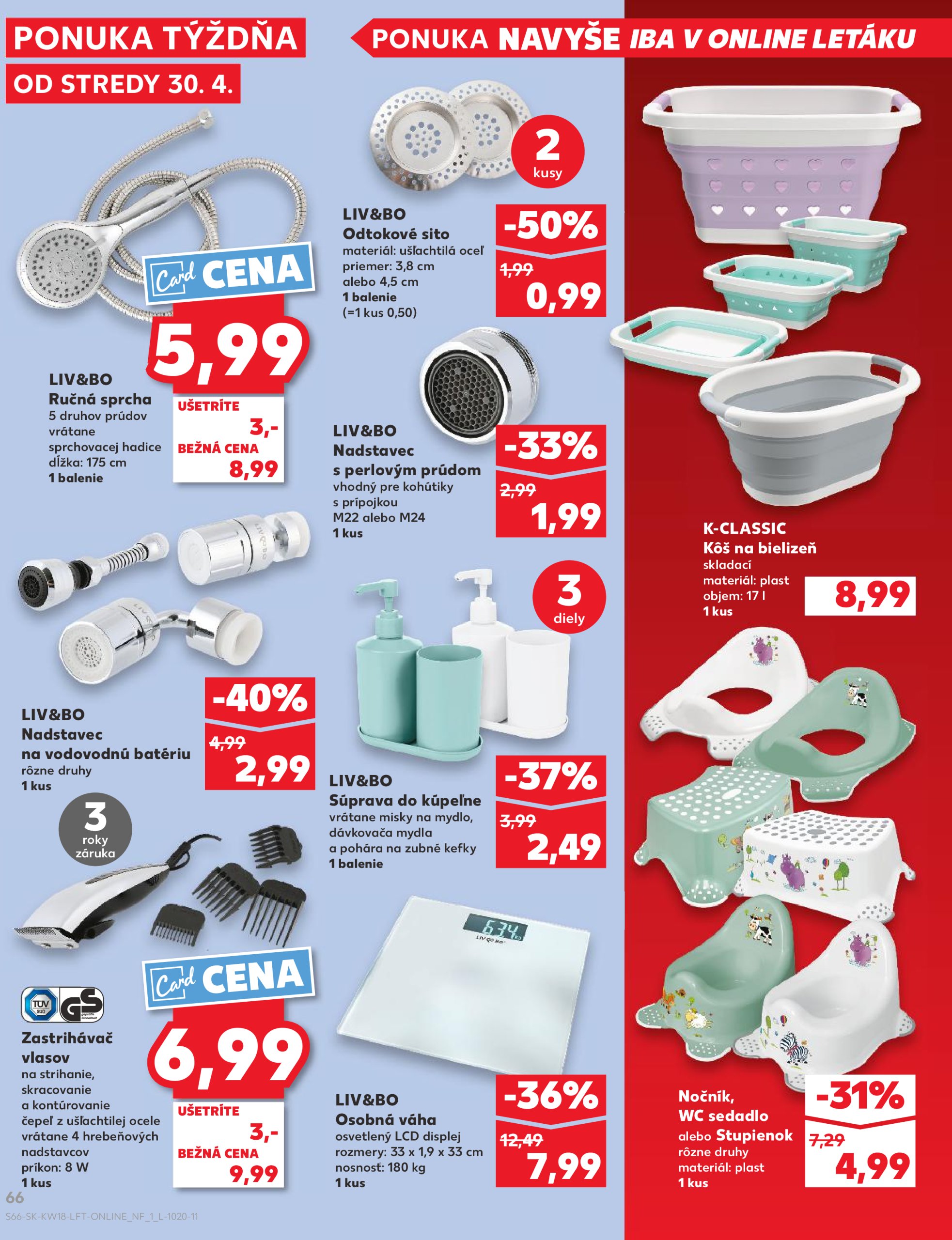 kaufland - Kaufland leták platný od 30.04. - 06.05. - page: 66 kaufland - Kaufland leták platný od 30.04. - 06.05. - page: 66