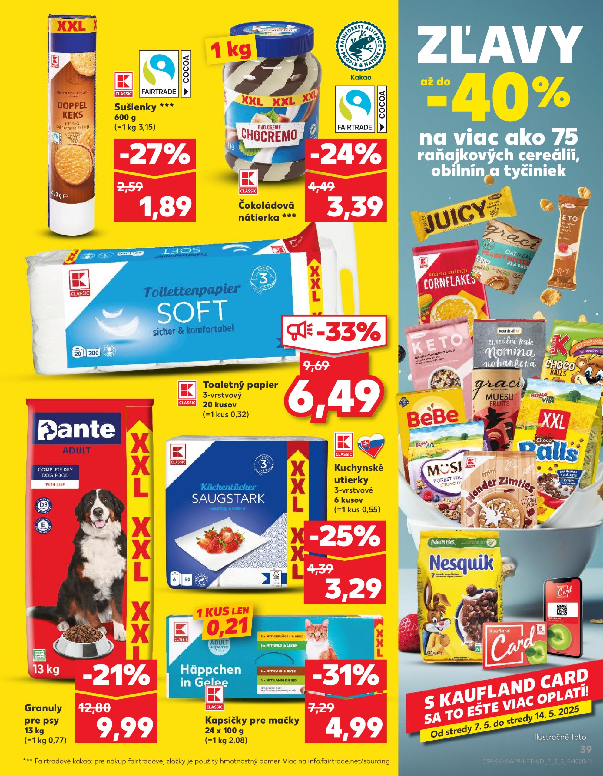 kaufland - Kaufland leták platný od 07.05. - 14.05. - page: 39 kaufland - Kaufland leták platný od 07.05. - 14.05. - page: 39