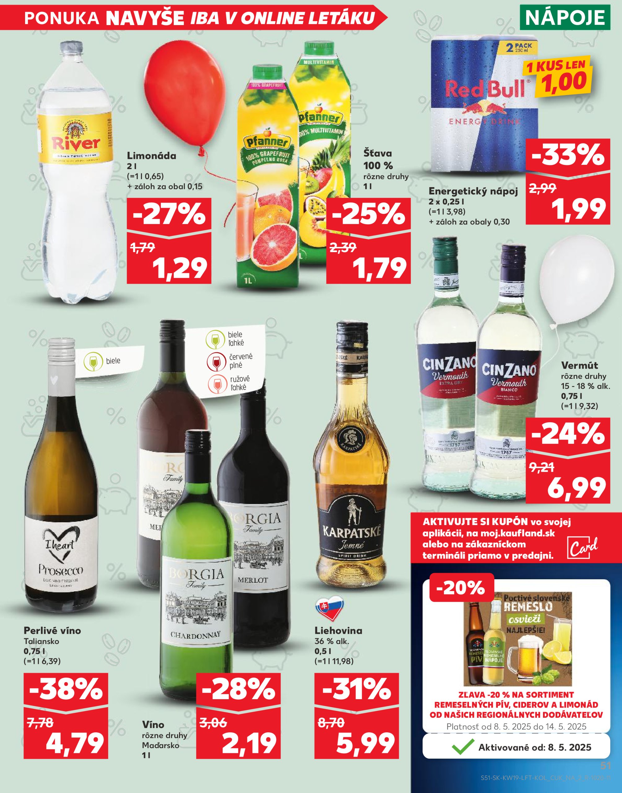 kaufland - Kaufland leták platný od 07.05. - 14.05. - page: 51 kaufland - Kaufland leták platný od 07.05. - 14.05. - page: 51