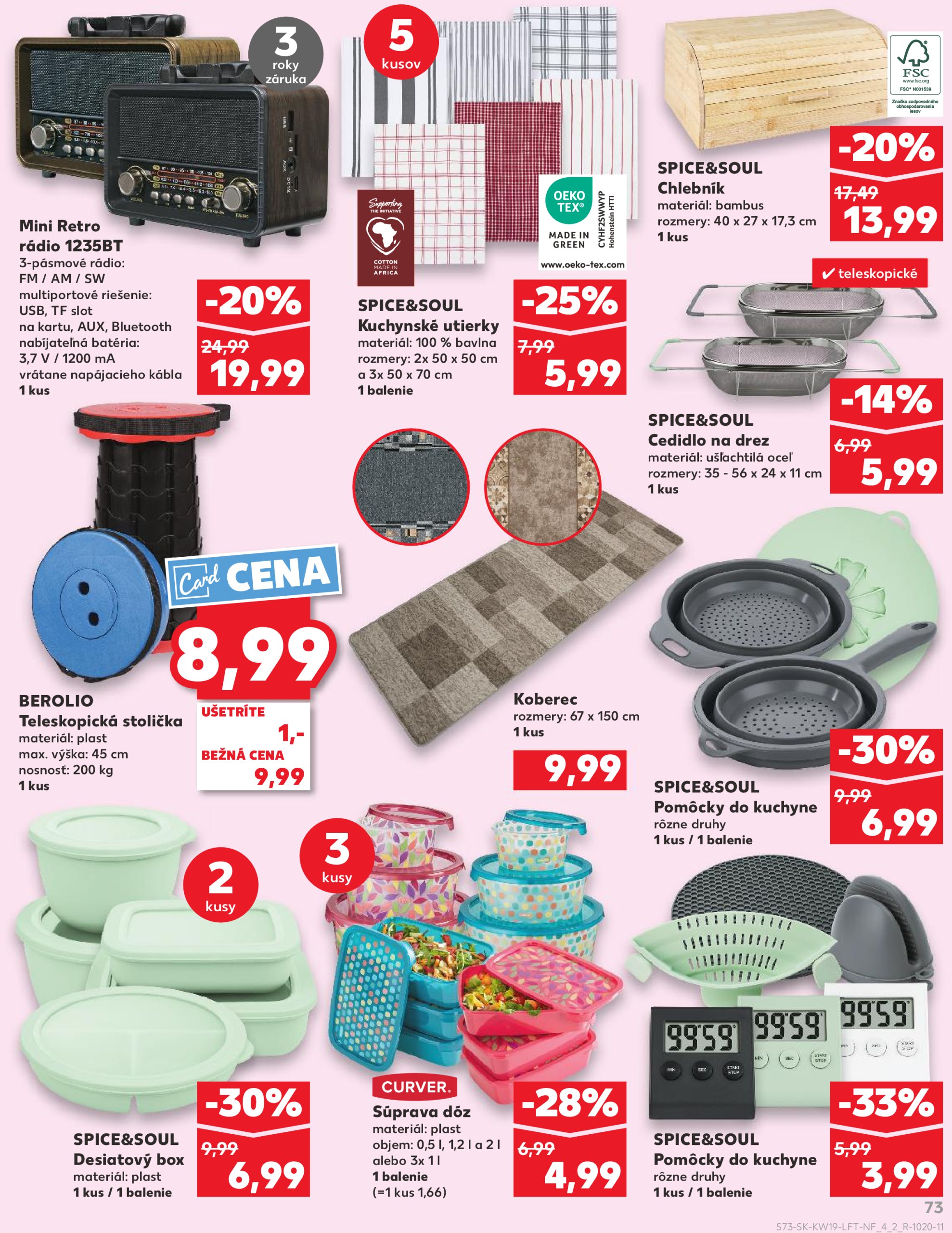 kaufland - Kaufland leták platný od 07.05. - 14.05. - page: 73 kaufland - Kaufland leták platný od 07.05. - 14.05. - page: 73