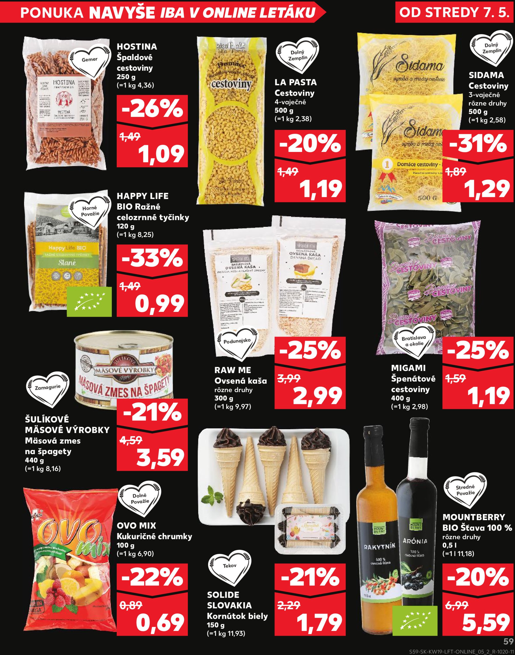 kaufland - Kaufland leták platný od 07.05. - 14.05. - page: 59 kaufland - Kaufland leták platný od 07.05. - 14.05. - page: 59