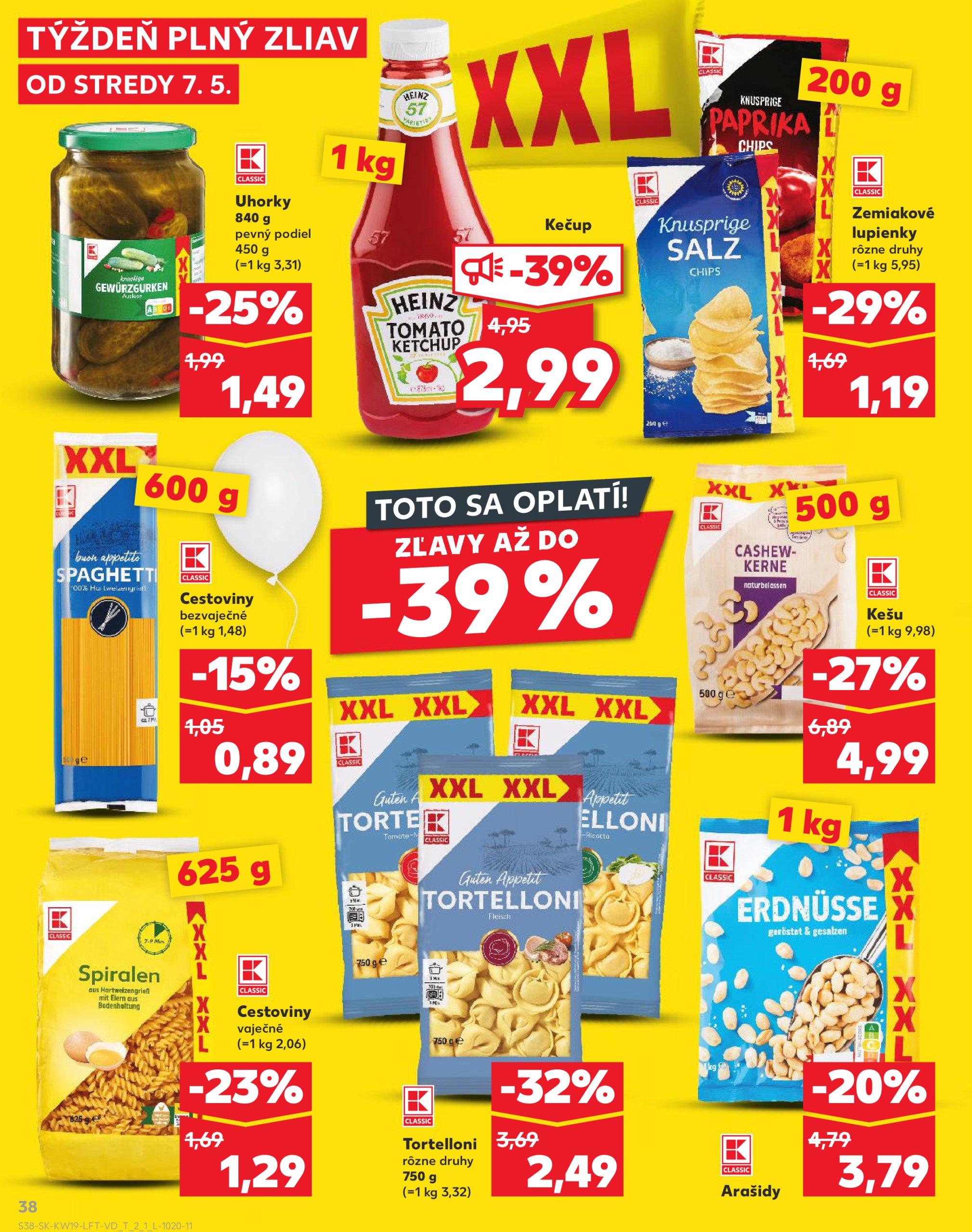 kaufland - Kaufland leták platný od 07.05. - 14.05. - page: 38 kaufland - Kaufland leták platný od 07.05. - 14.05. - page: 38