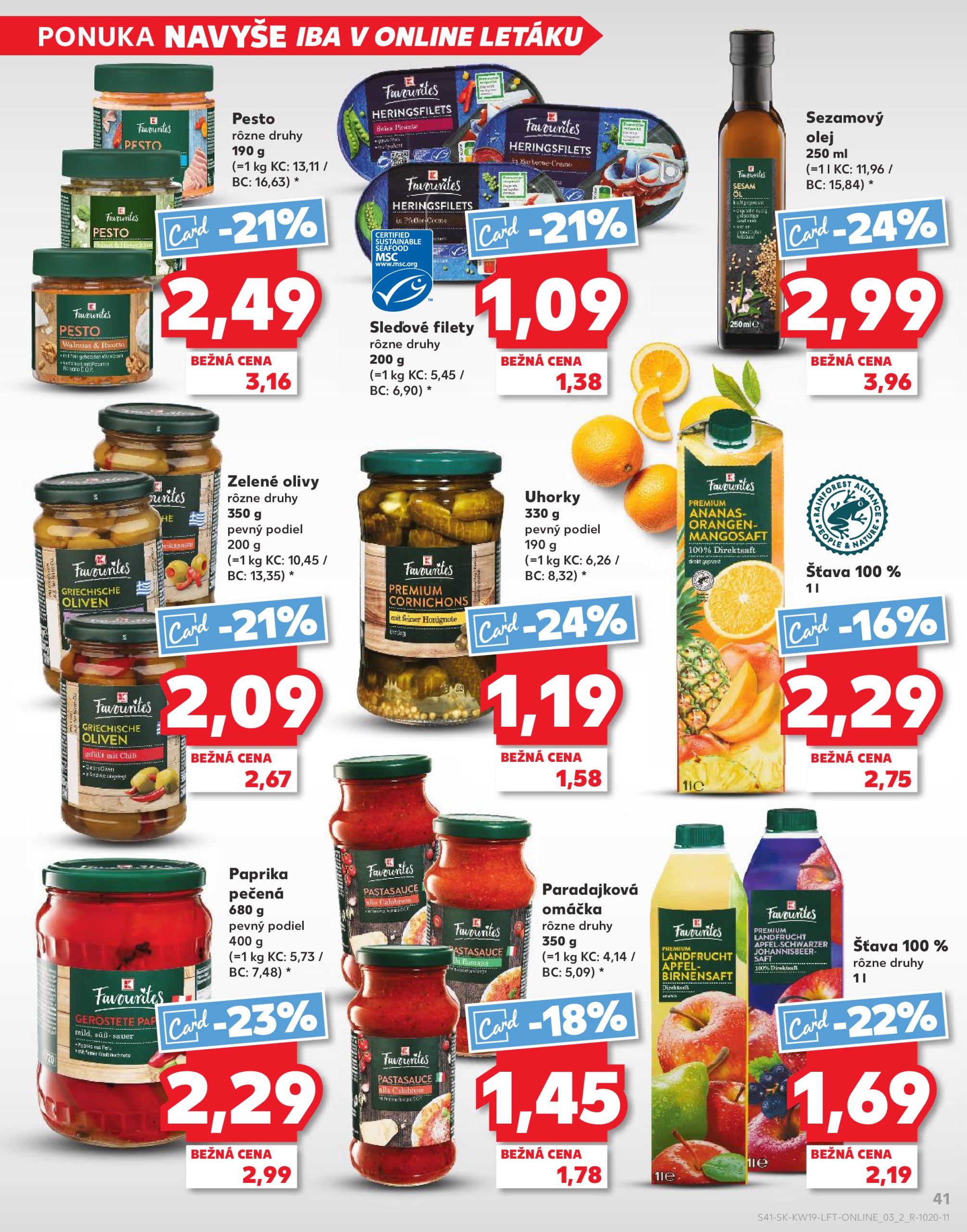 kaufland - Kaufland leták platný od 07.05. - 14.05. - page: 41 kaufland - Kaufland leták platný od 07.05. - 14.05. - page: 41