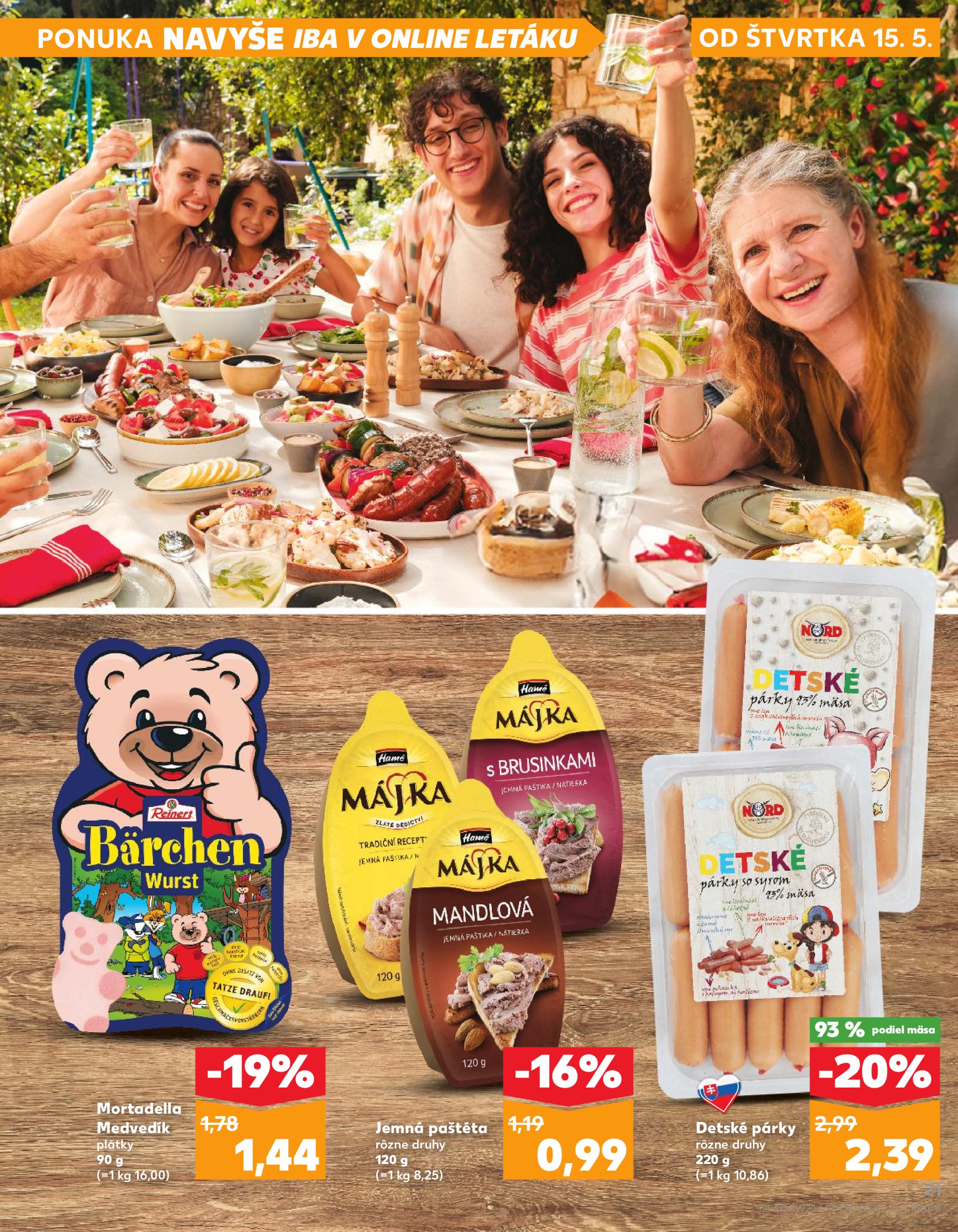kaufland - Kaufland leták platný od 15.05. - 21.05. - page: 21 kaufland - Kaufland leták platný od 15.05. - 21.05. - page: 21