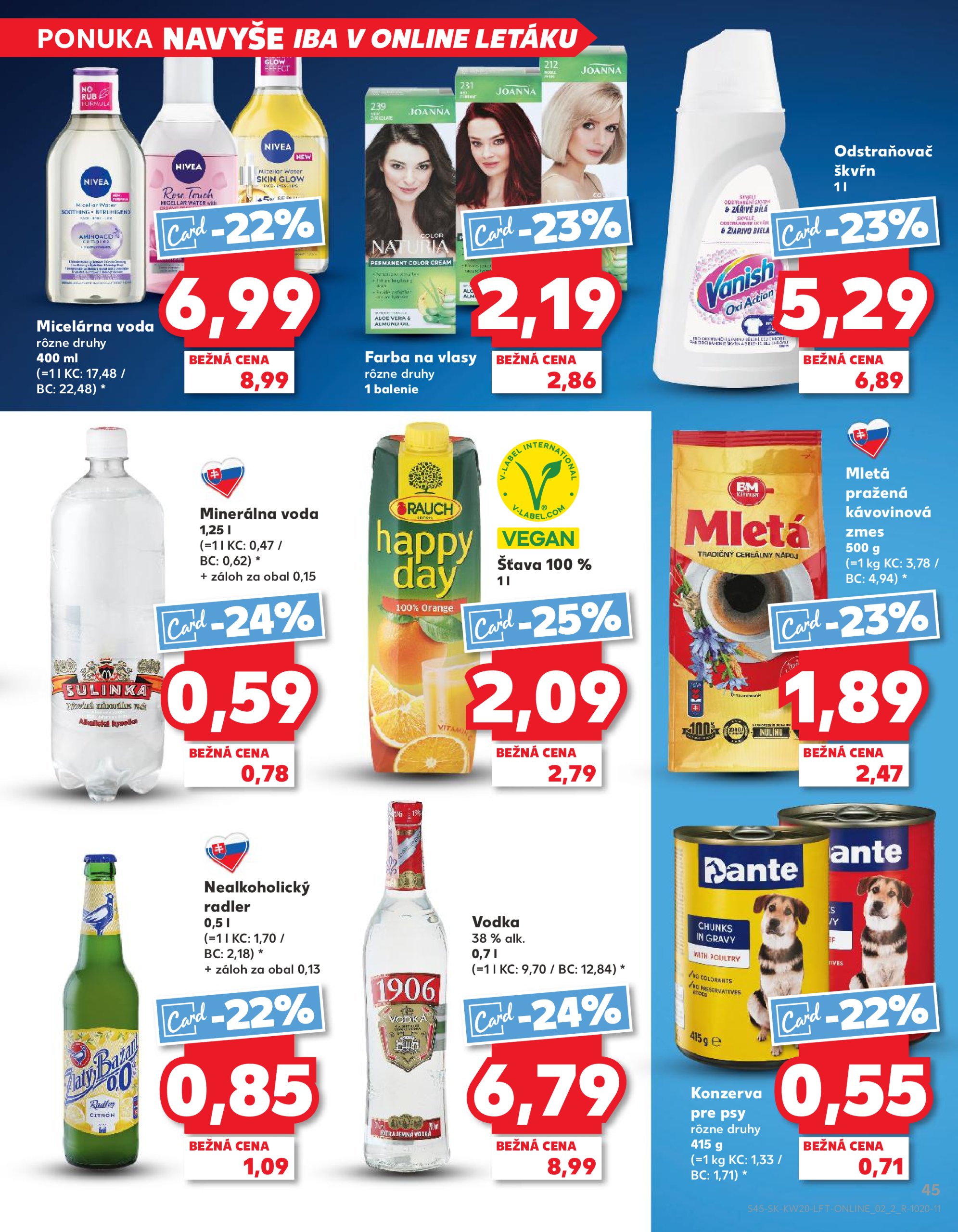 kaufland - Kaufland leták platný od 15.05. - 21.05. - page: 45 kaufland - Kaufland leták platný od 15.05. - 21.05. - page: 45