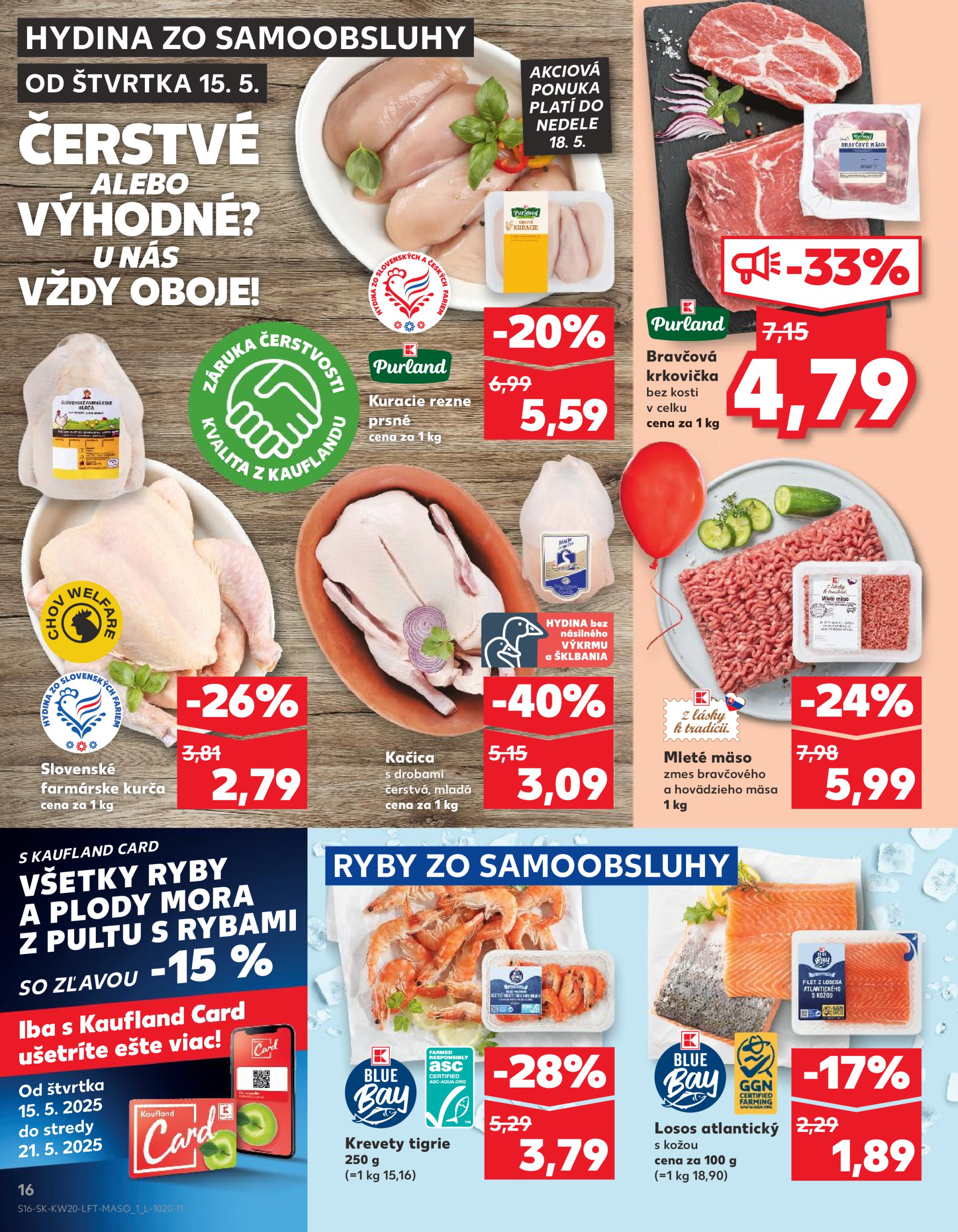 kaufland - Kaufland leták platný od 15.05. - 21.05. - page: 16 kaufland - Kaufland leták platný od 15.05. - 21.05. - page: 16