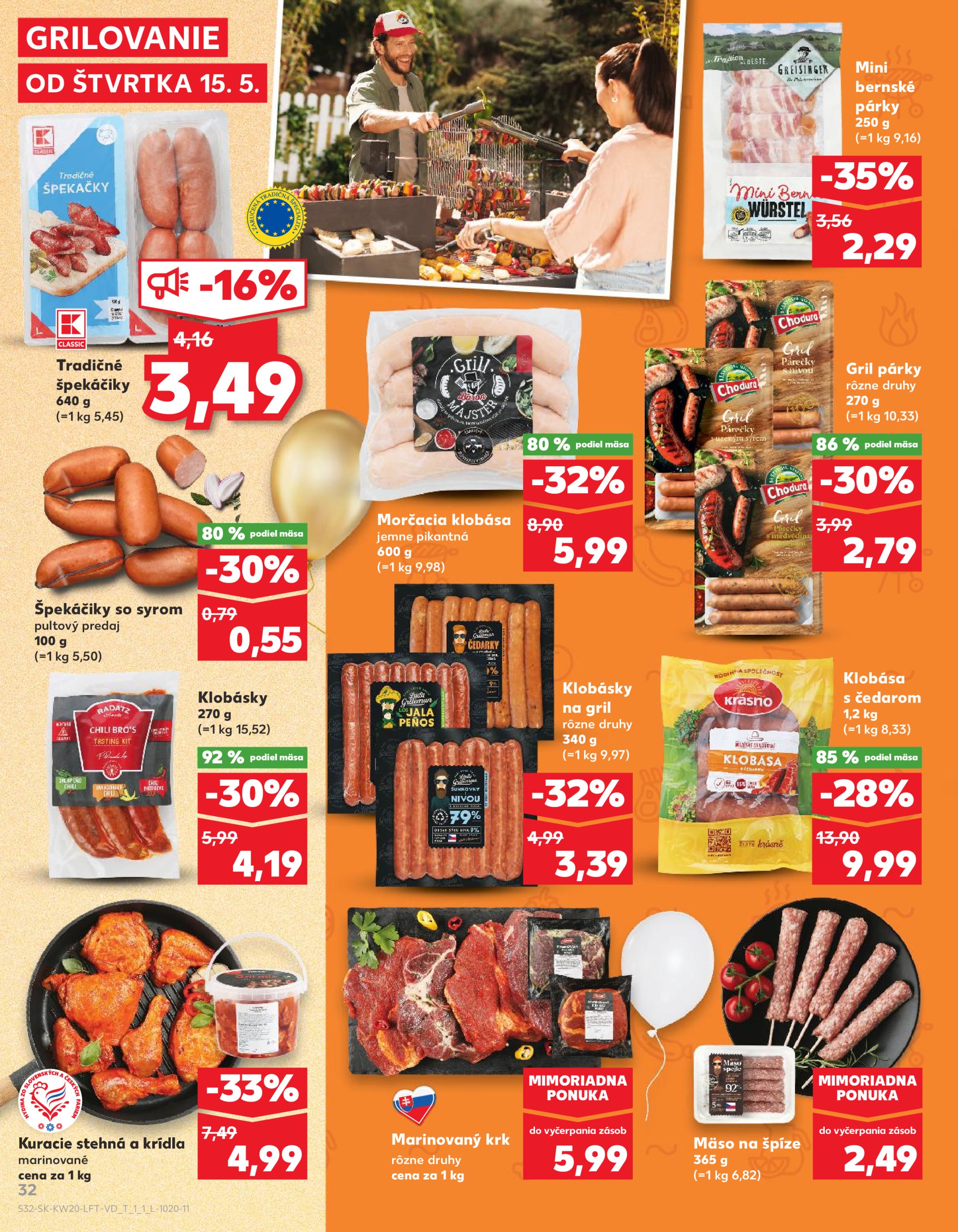 kaufland - Kaufland leták platný od 15.05. - 21.05. - page: 32 kaufland - Kaufland leták platný od 15.05. - 21.05. - page: 32