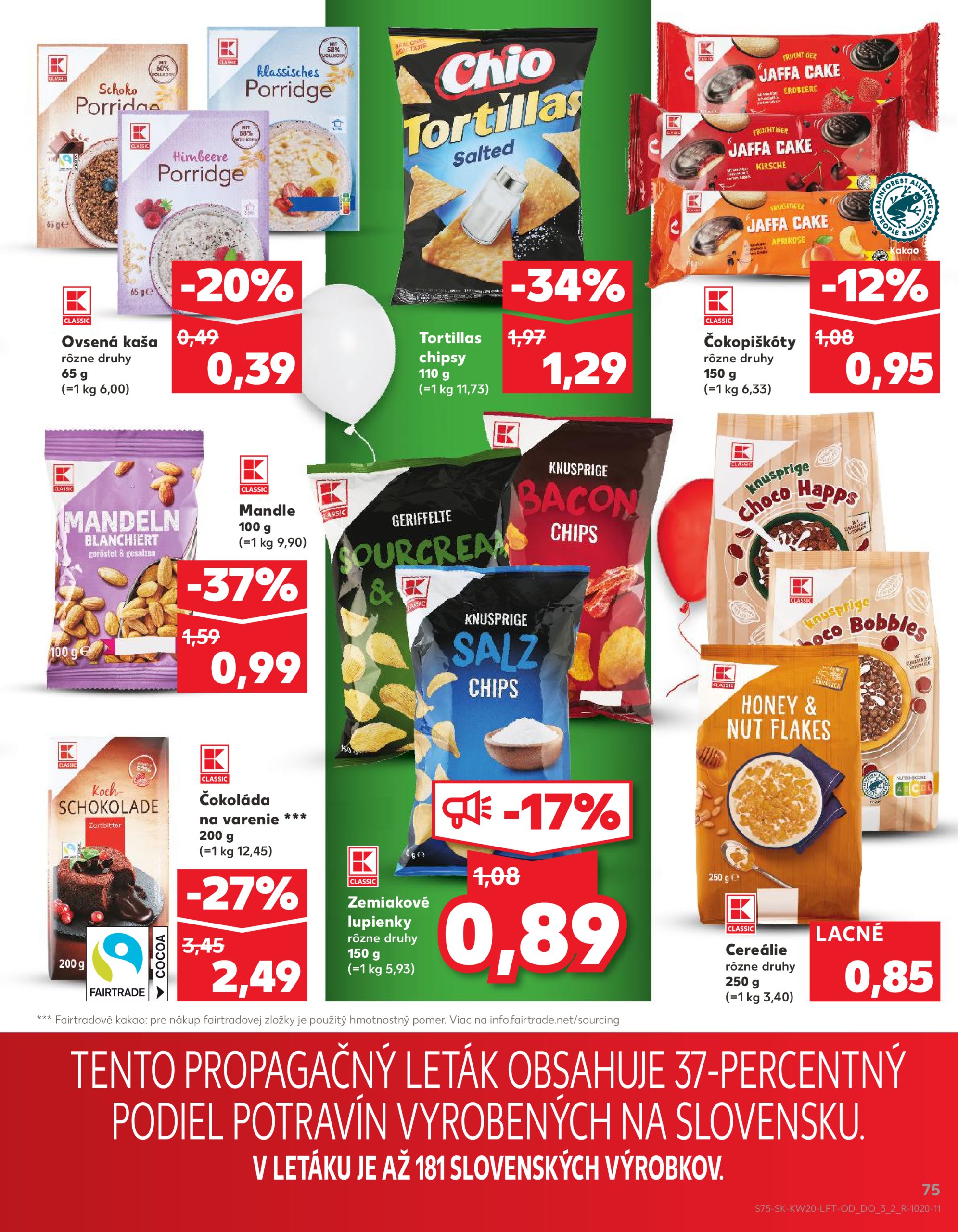 kaufland - Kaufland leták platný od 15.05. - 21.05. - page: 75 kaufland - Kaufland leták platný od 15.05. - 21.05. - page: 75