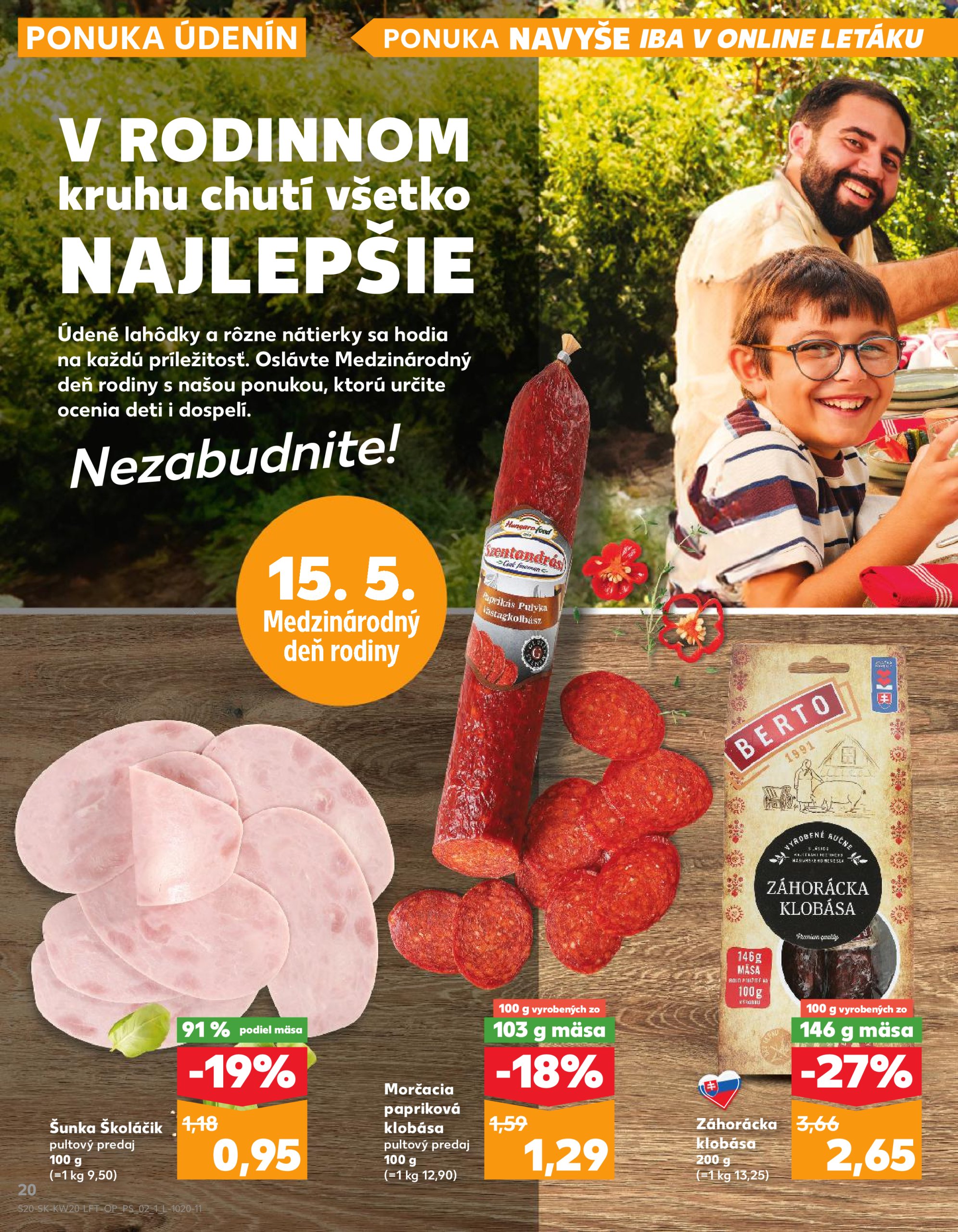 kaufland - Kaufland leták platný od 15.05. - 21.05. - page: 20 kaufland - Kaufland leták platný od 15.05. - 21.05. - page: 20