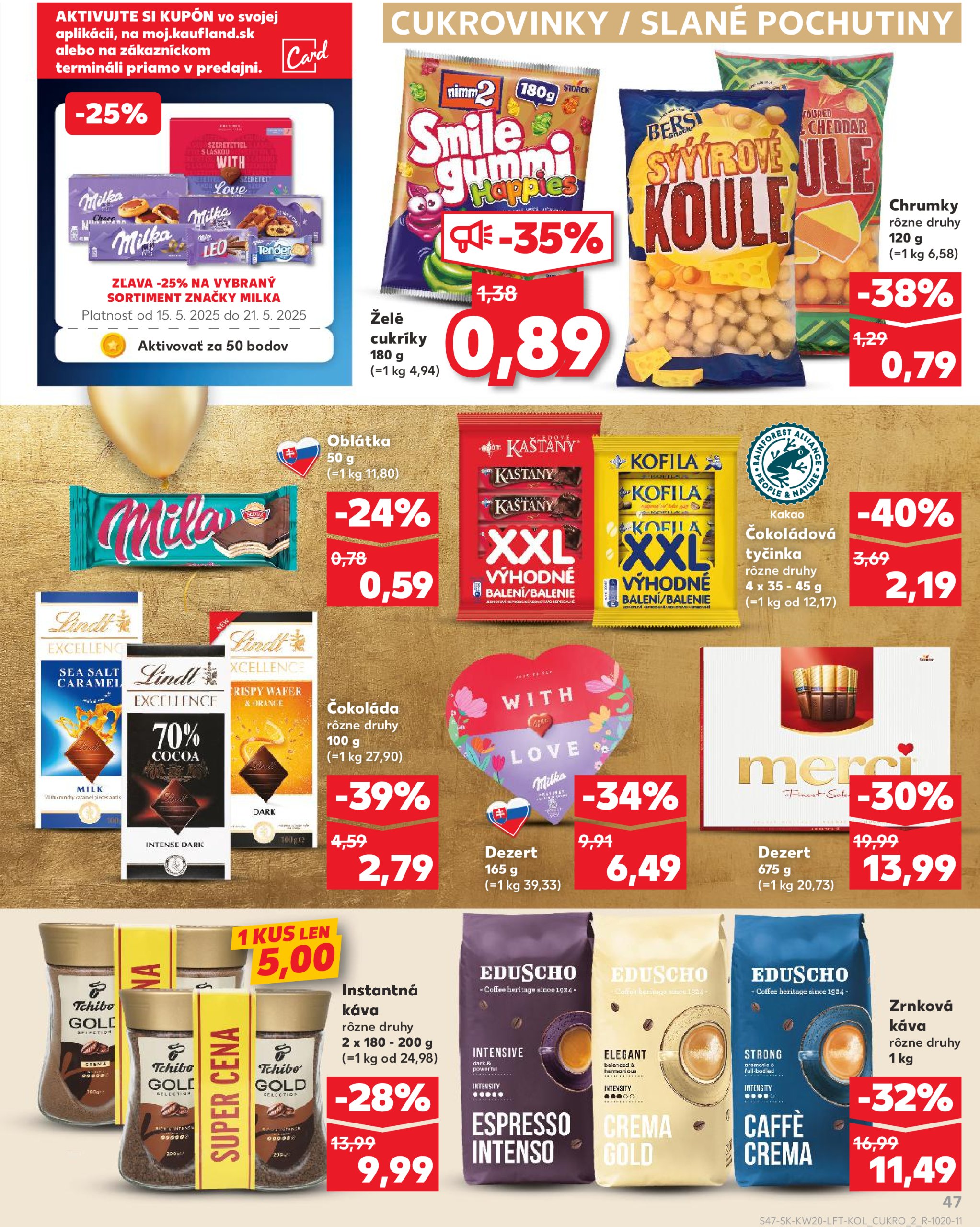 kaufland - Kaufland leták platný od 15.05. - 21.05. - page: 47 kaufland - Kaufland leták platný od 15.05. - 21.05. - page: 47
