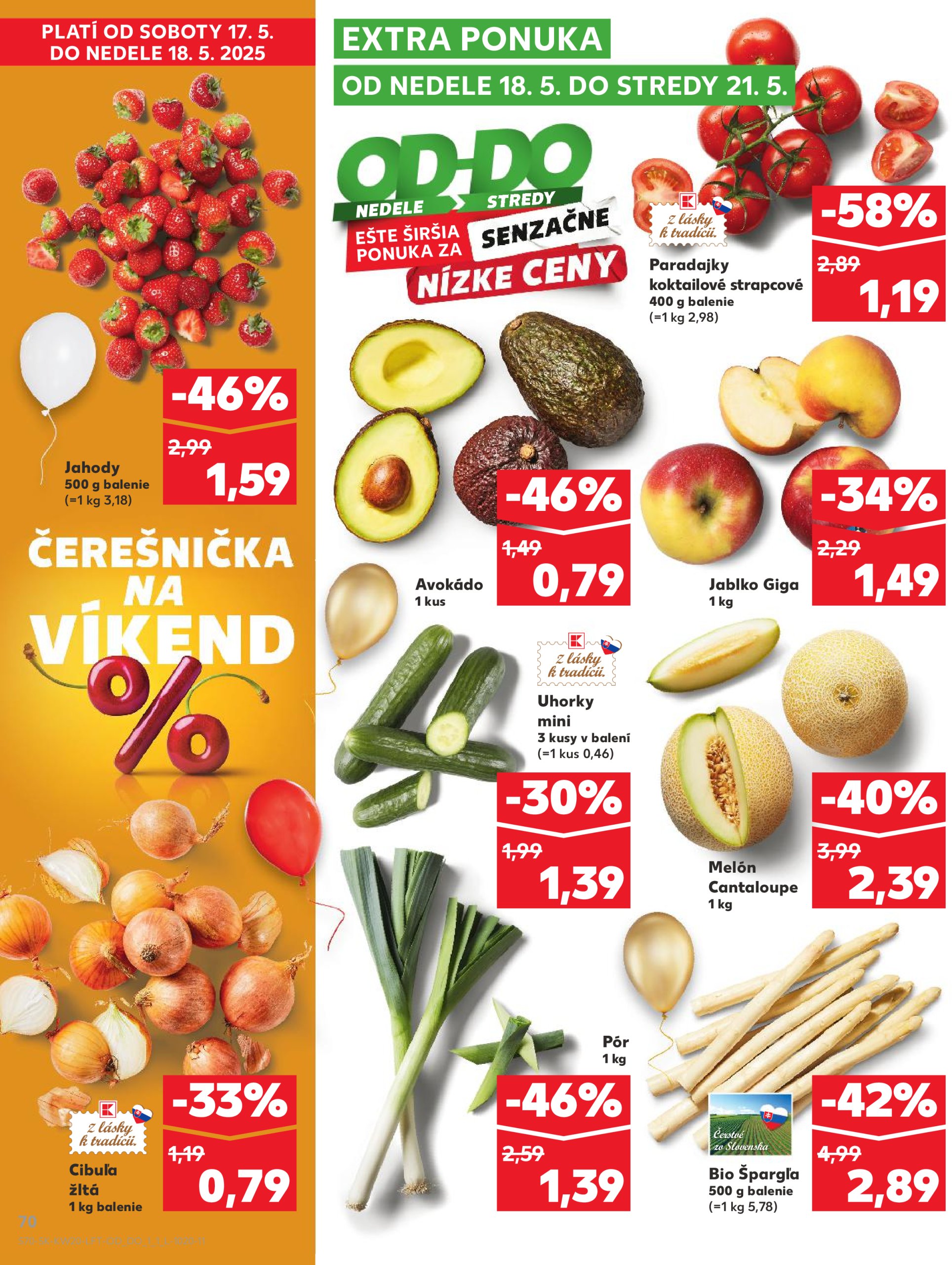 kaufland - Kaufland leták platný od 15.05. - 21.05. - page: 70 kaufland - Kaufland leták platný od 15.05. - 21.05. - page: 70