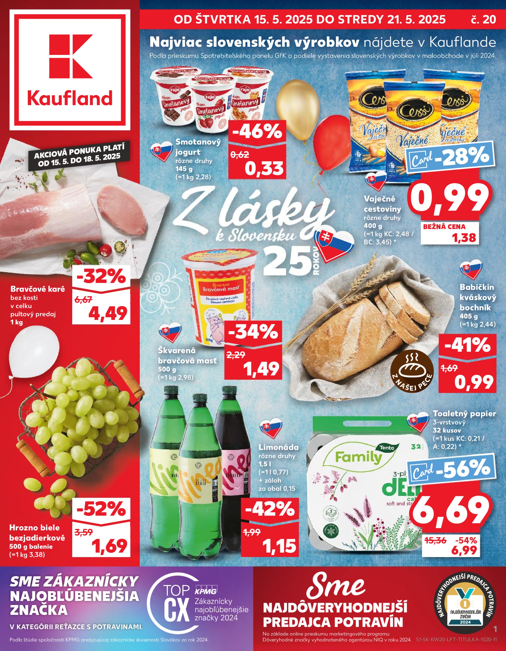 kaufland - Kaufland leták platný od 15.05. - 21.05.
