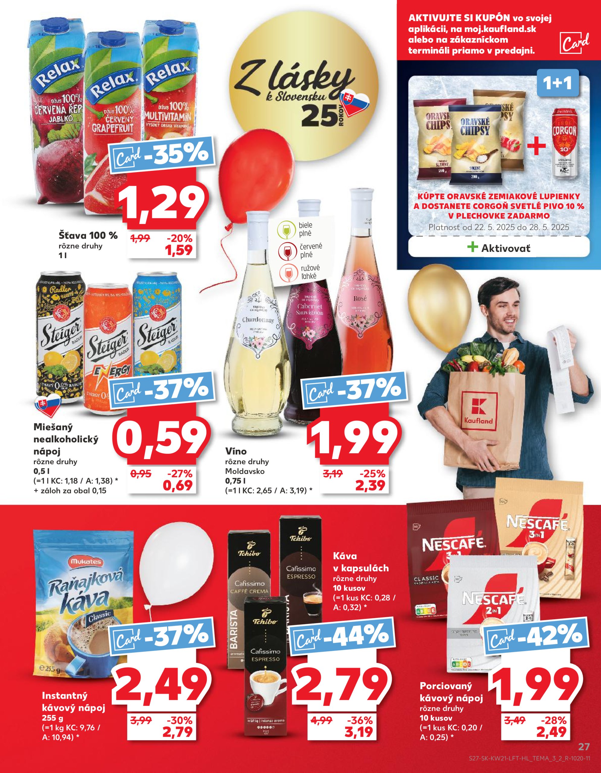 kaufland - Kaufland leták platný od 22.05. - 28.05. - page: 27 kaufland - Kaufland leták platný od 22.05. - 28.05. - page: 27